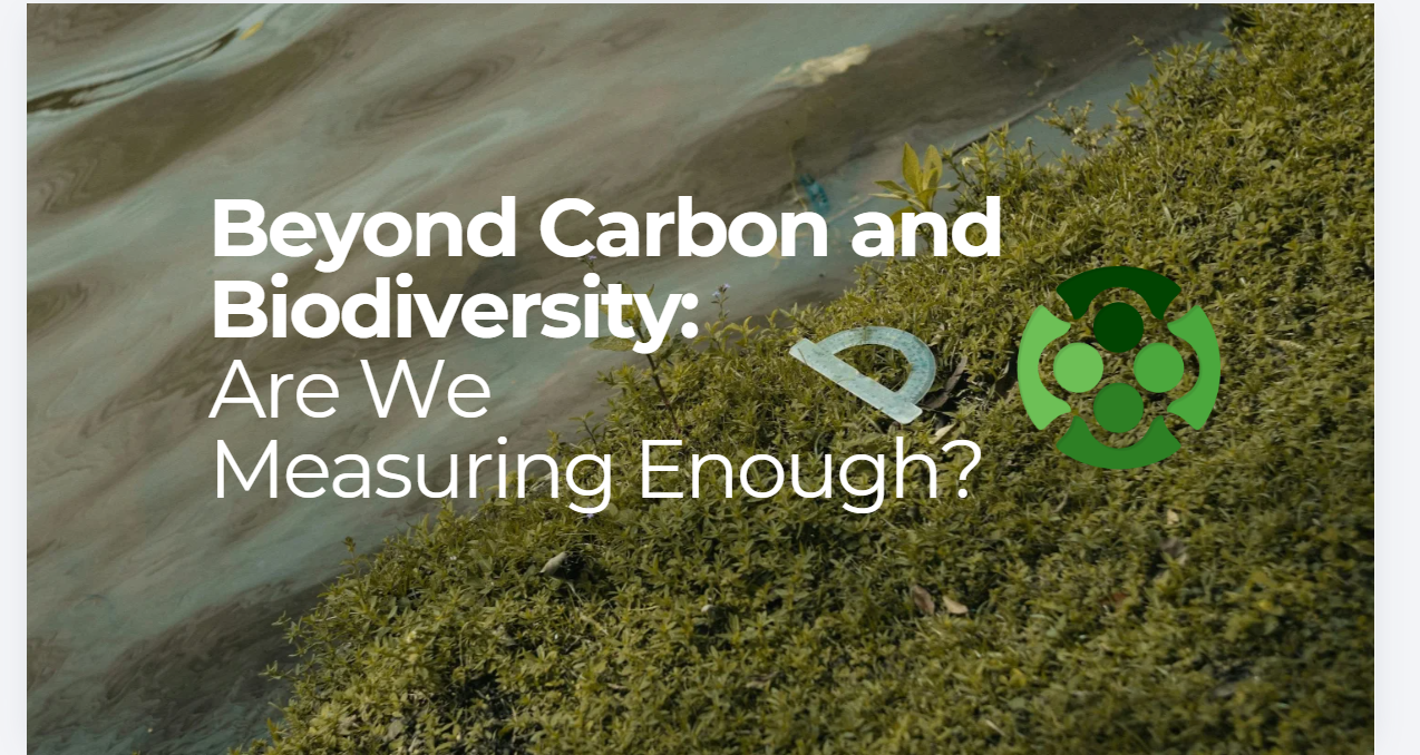       
  
     Beyond Carbon and Biodiversity:  Are We Measuring Enough  The green transition is becoming increasingly shaped by what we choose to measure. Across infrastructure, energy and the built environment, two priorities tend to dominate decis