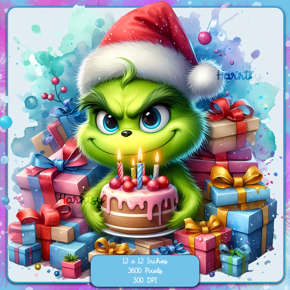 Baby Grinch Birthday — ❣️