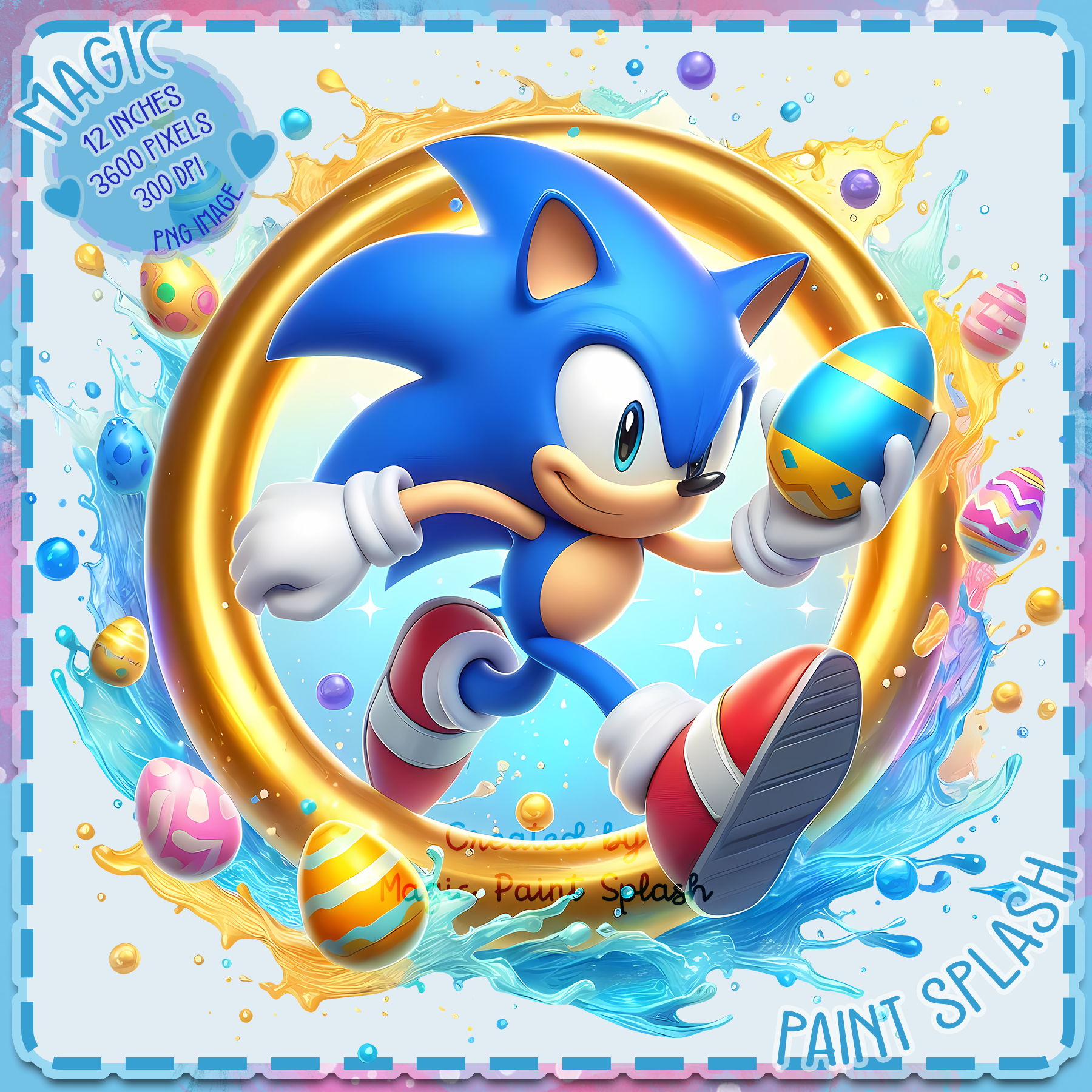Sonic Easter Ring