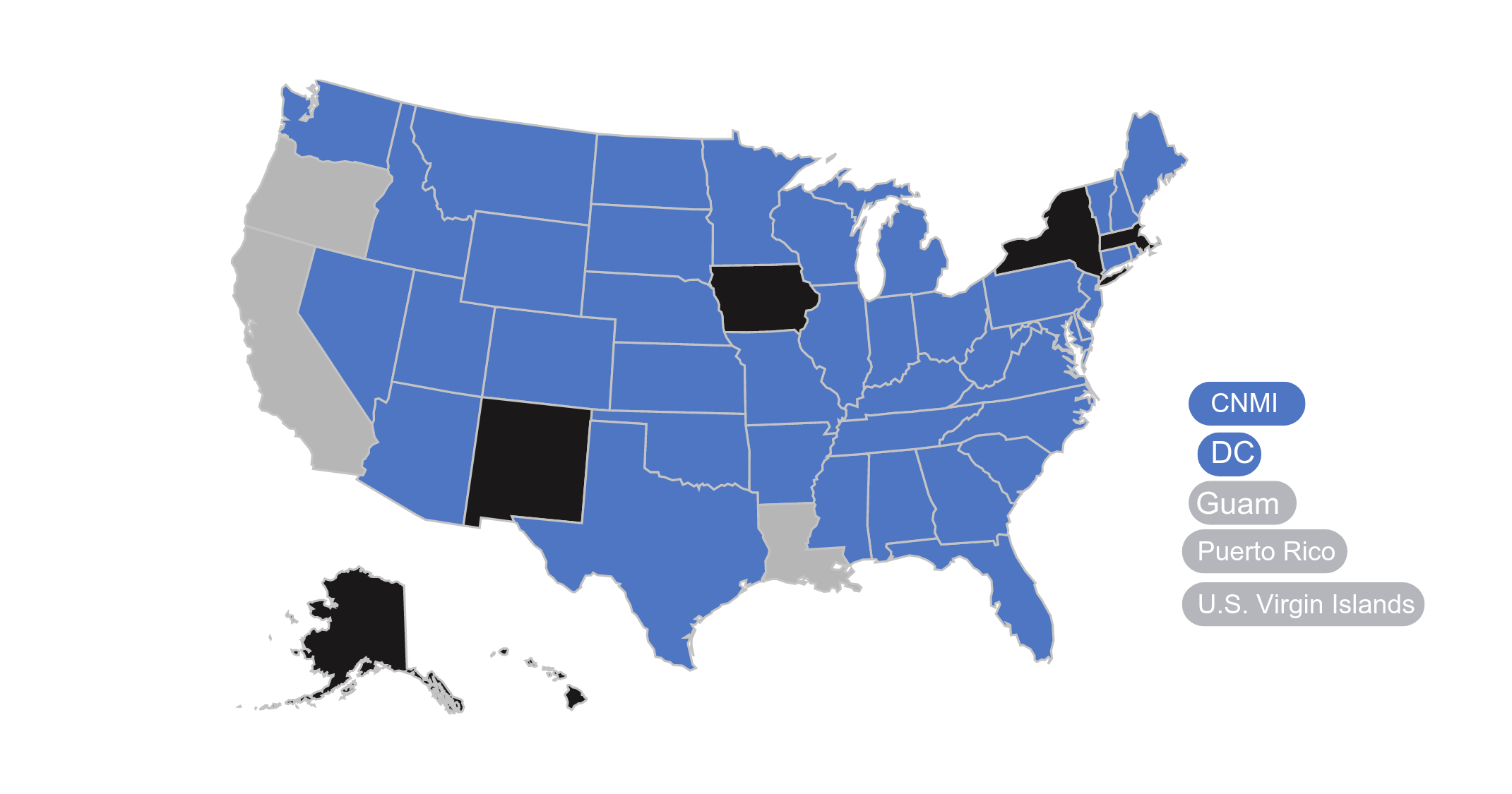 View the official PSYPACT participating states map here