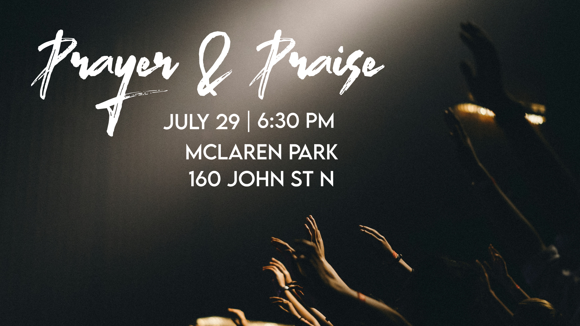 Prayer & Praise (in the Park!)