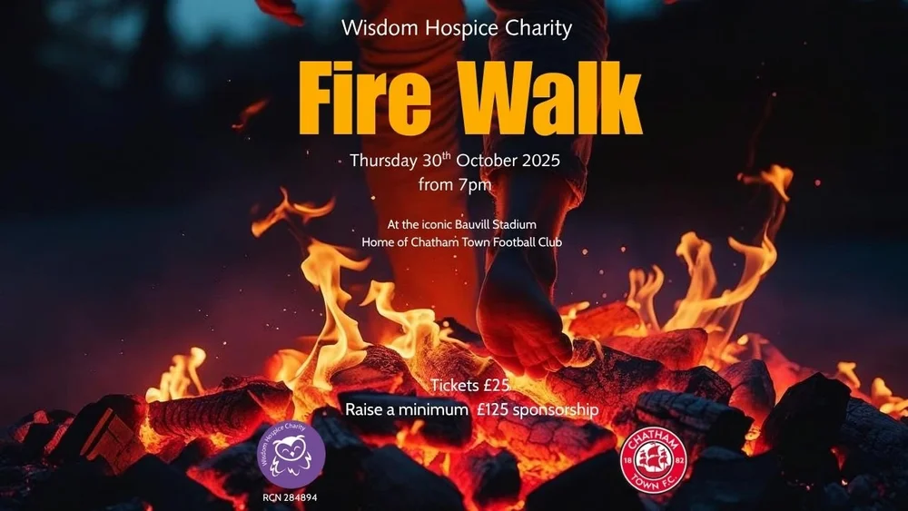 Fire Walk — Wisdom Hospice Charity