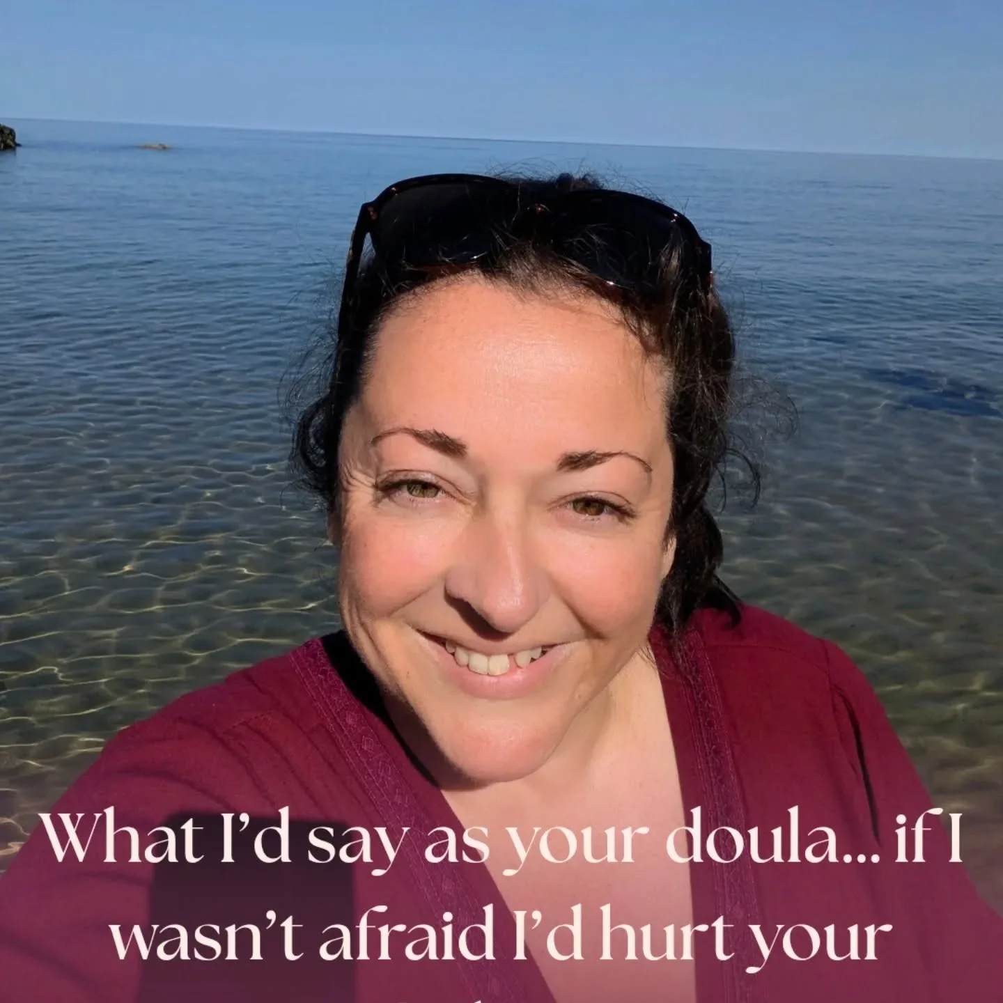 ✨ What I&rsquo;d say as your doula&hellip; if I wasn&rsquo;t afraid I&rsquo;d hurt your feelings ✨

The NHS is a mess. It&rsquo;s built to protect its staff and policies, not women having babies.
And most staff are practising defensively. That means 