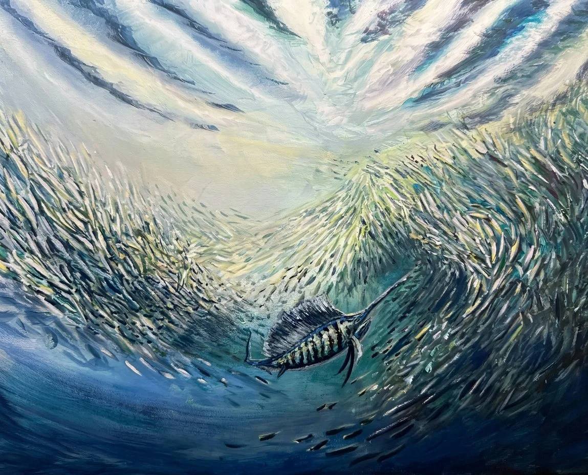 Jax Kwok, Dance to stay alive, Acrylic, 20x16x2in