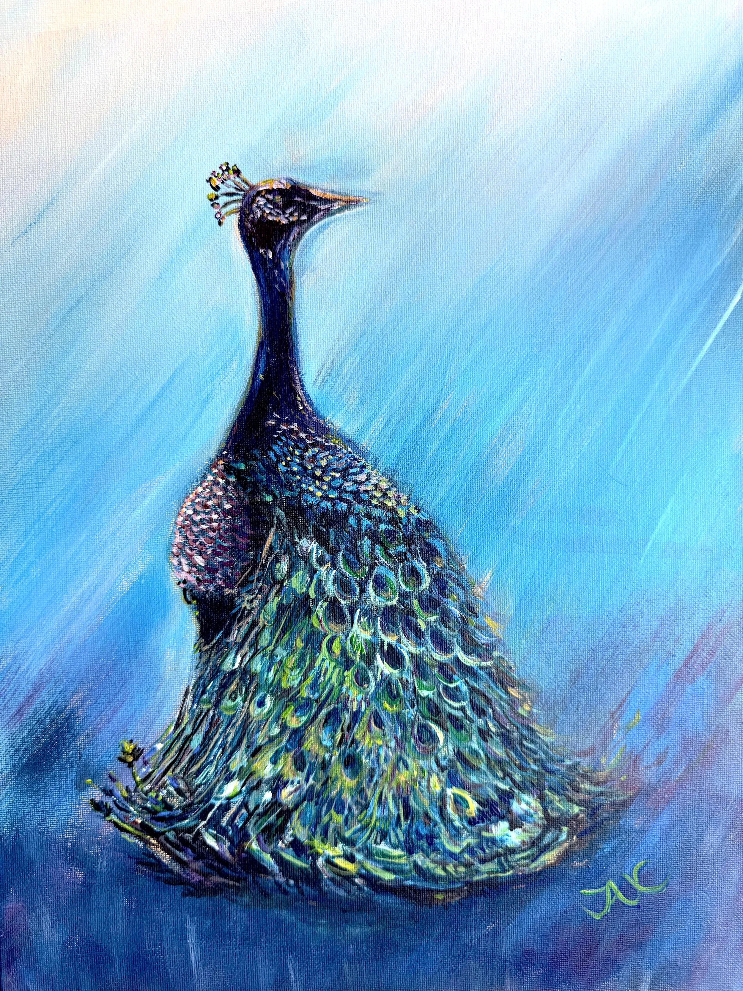 Jax Kwok, Unmask, Acrylic, 12x16x2in, $250.jpeg