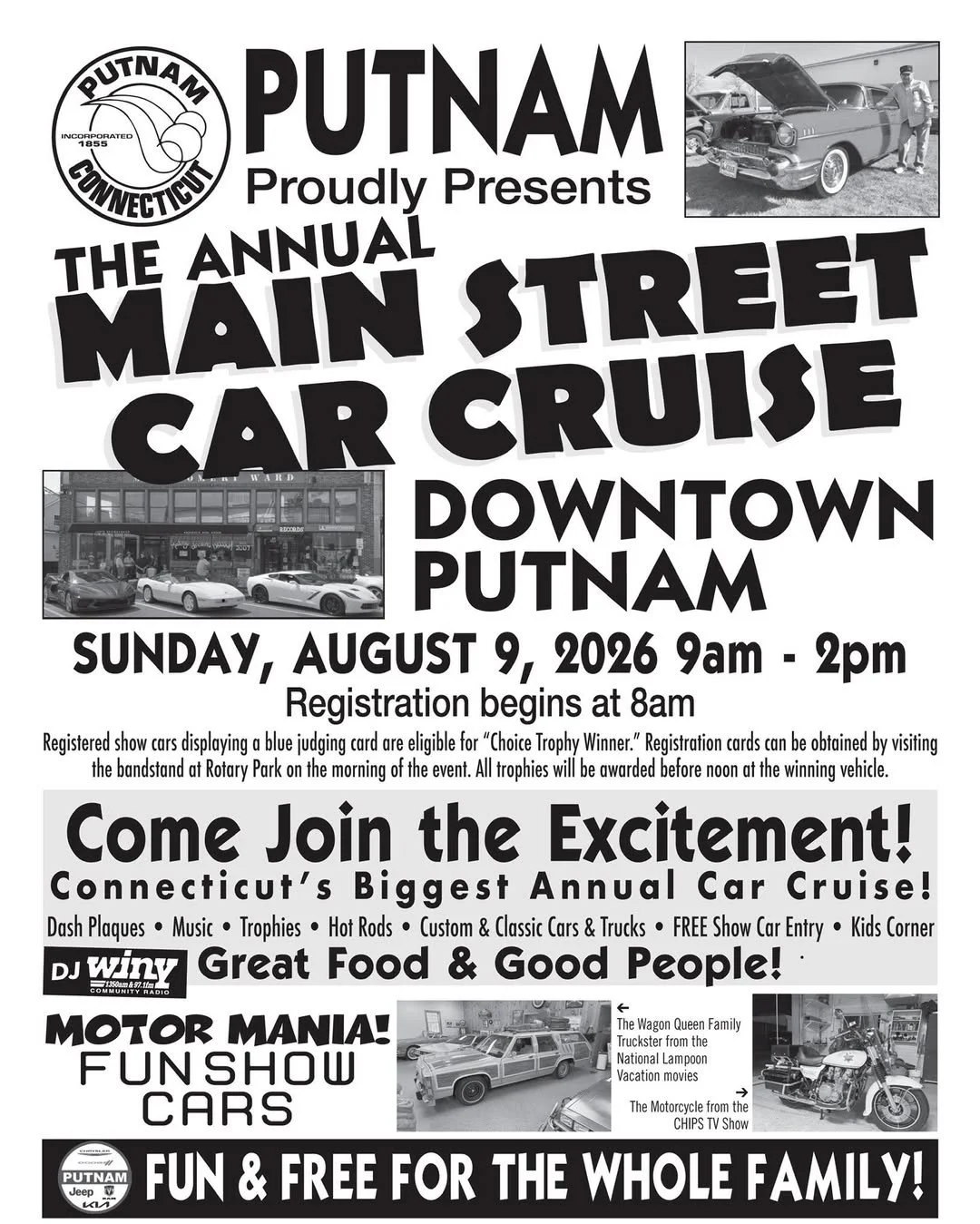Putnam's Main Street Car Cruise