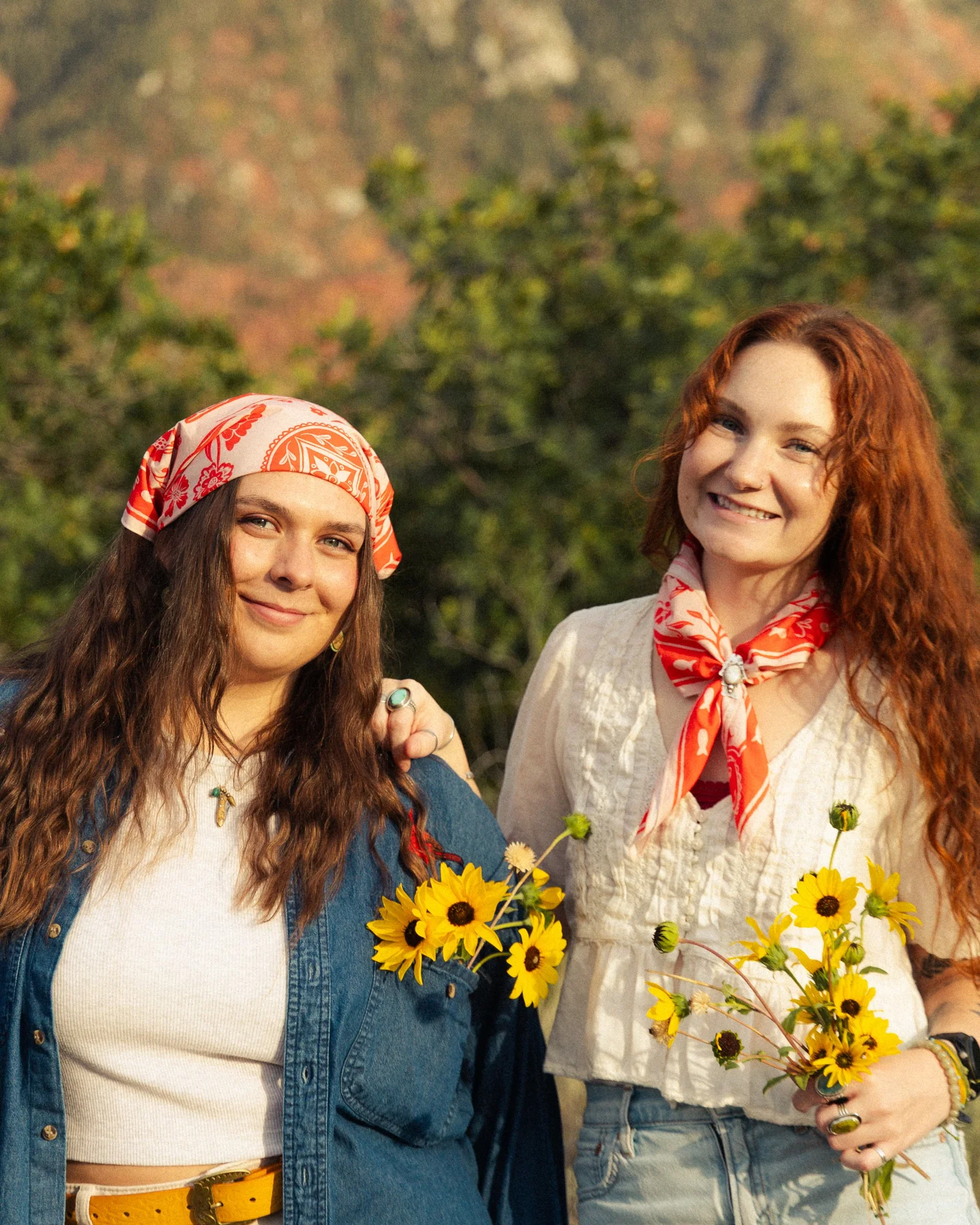 River Bloom Bandana — own little world