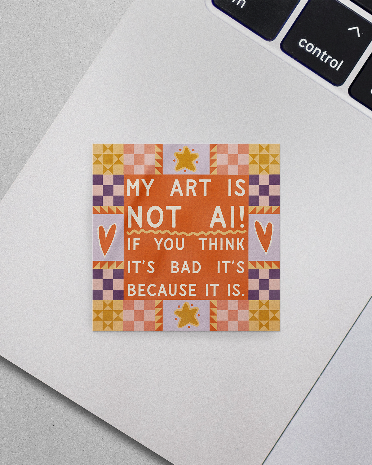 Not AI Sticker - Preorder