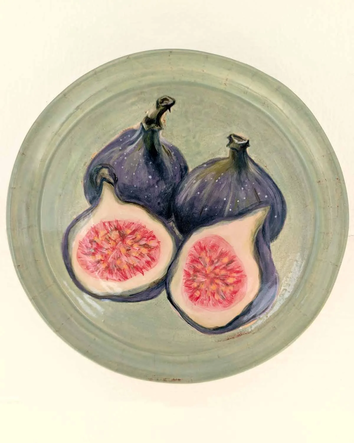 I eat a fig whenever I miss you - Fig Plate