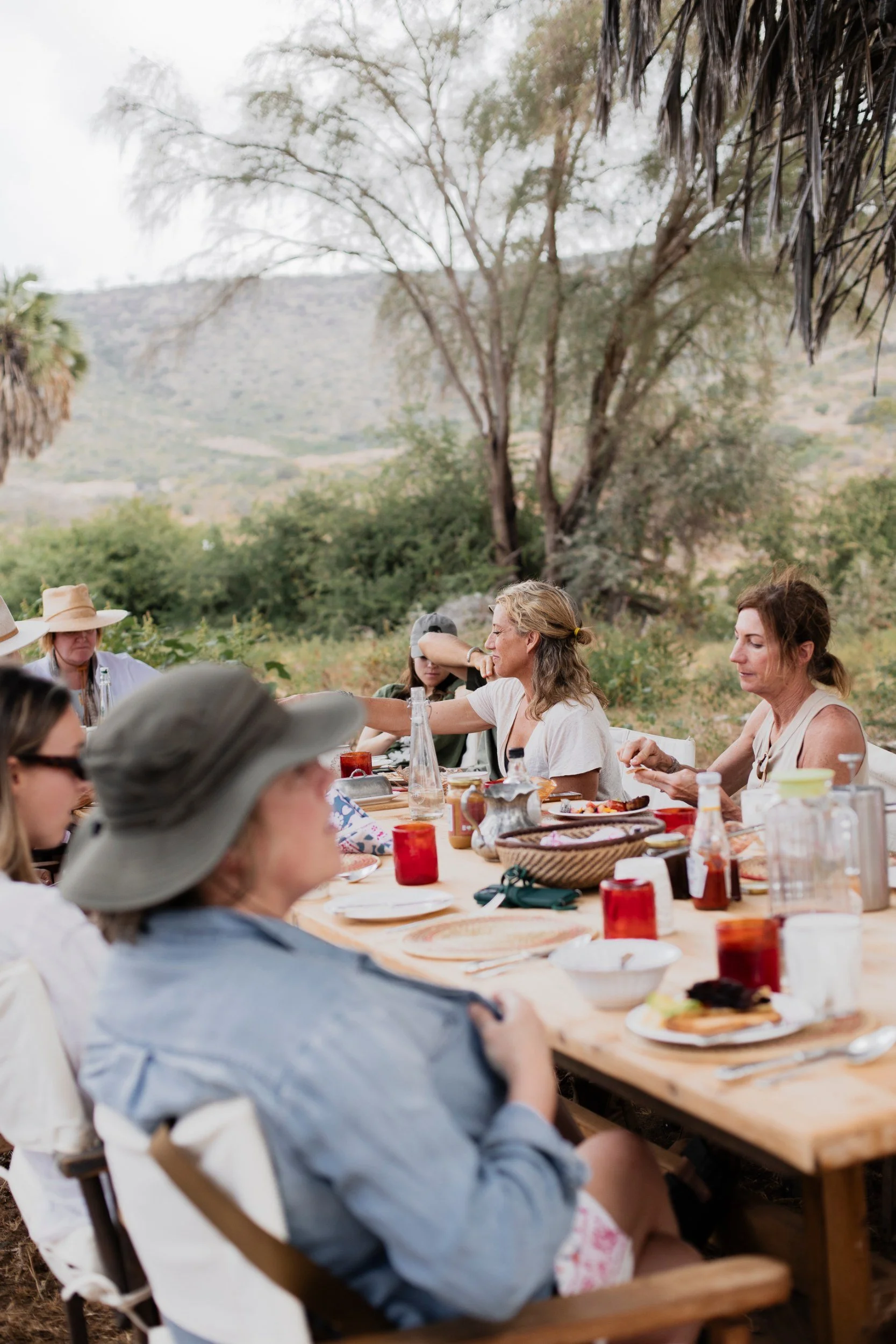 Private Yoga safari at Galdessa Camp on the Galana River, Tsavo East, Kenya, February 2024. Day eight with Wildlife & Yoga