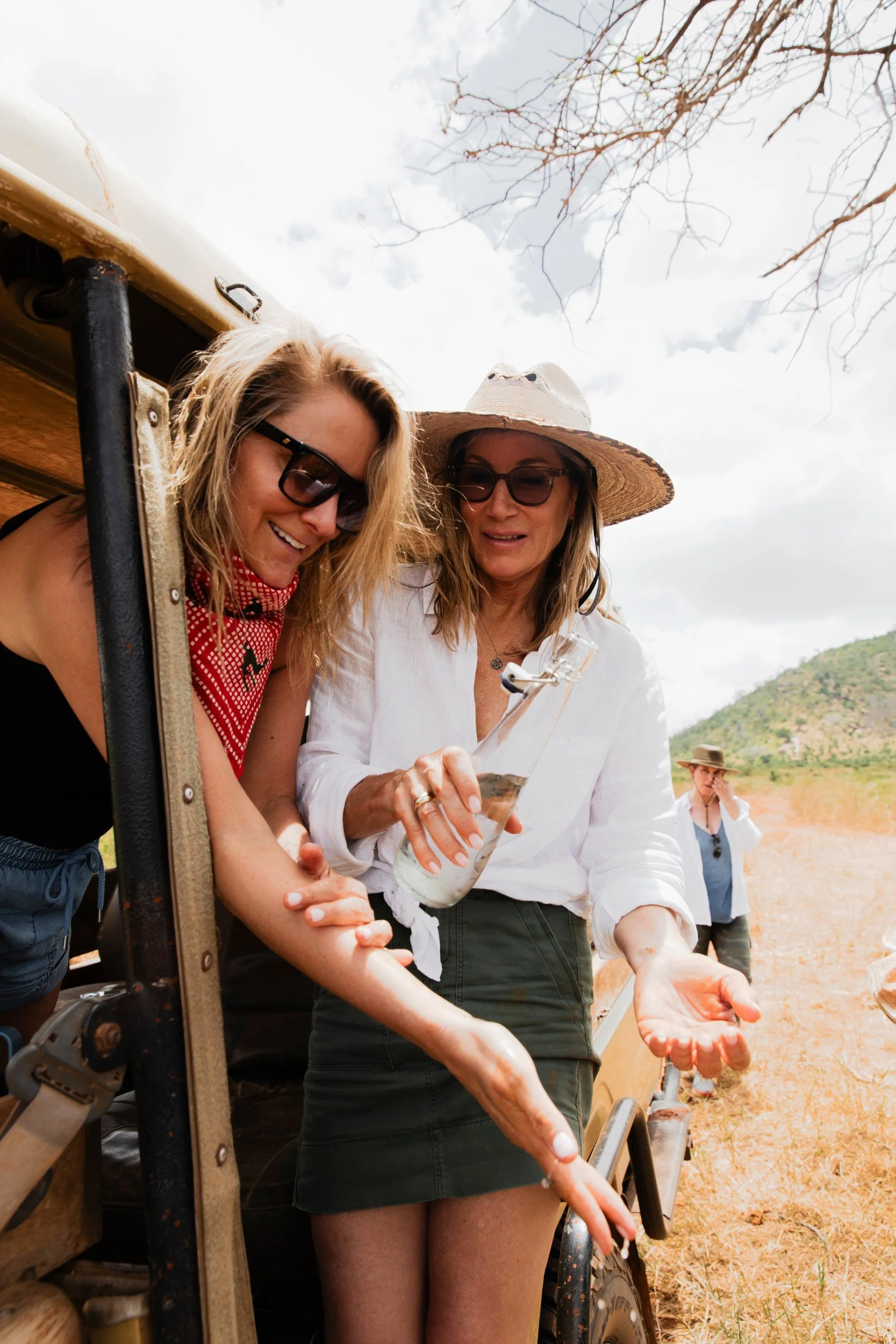 Private Yoga safari at Galdessa Camp on the Galana River, Tsavo East, Kenya, February 2024. Day seven with Wildlife & Yoga