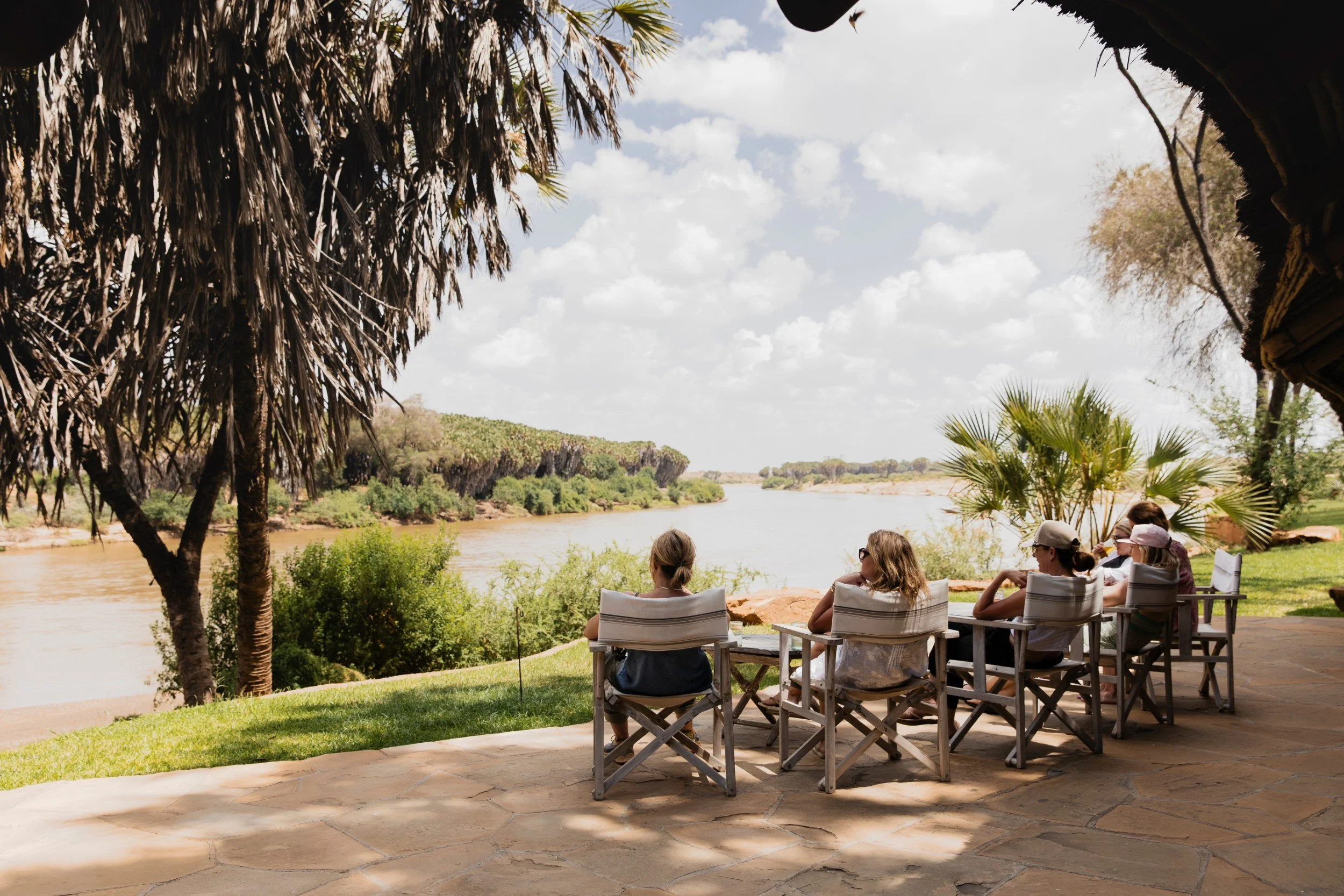 Private Yoga safari at Galdessa Camp on the Galana River, Tsavo East, Kenya, February 2024. Day seven with Wildlife & Yoga