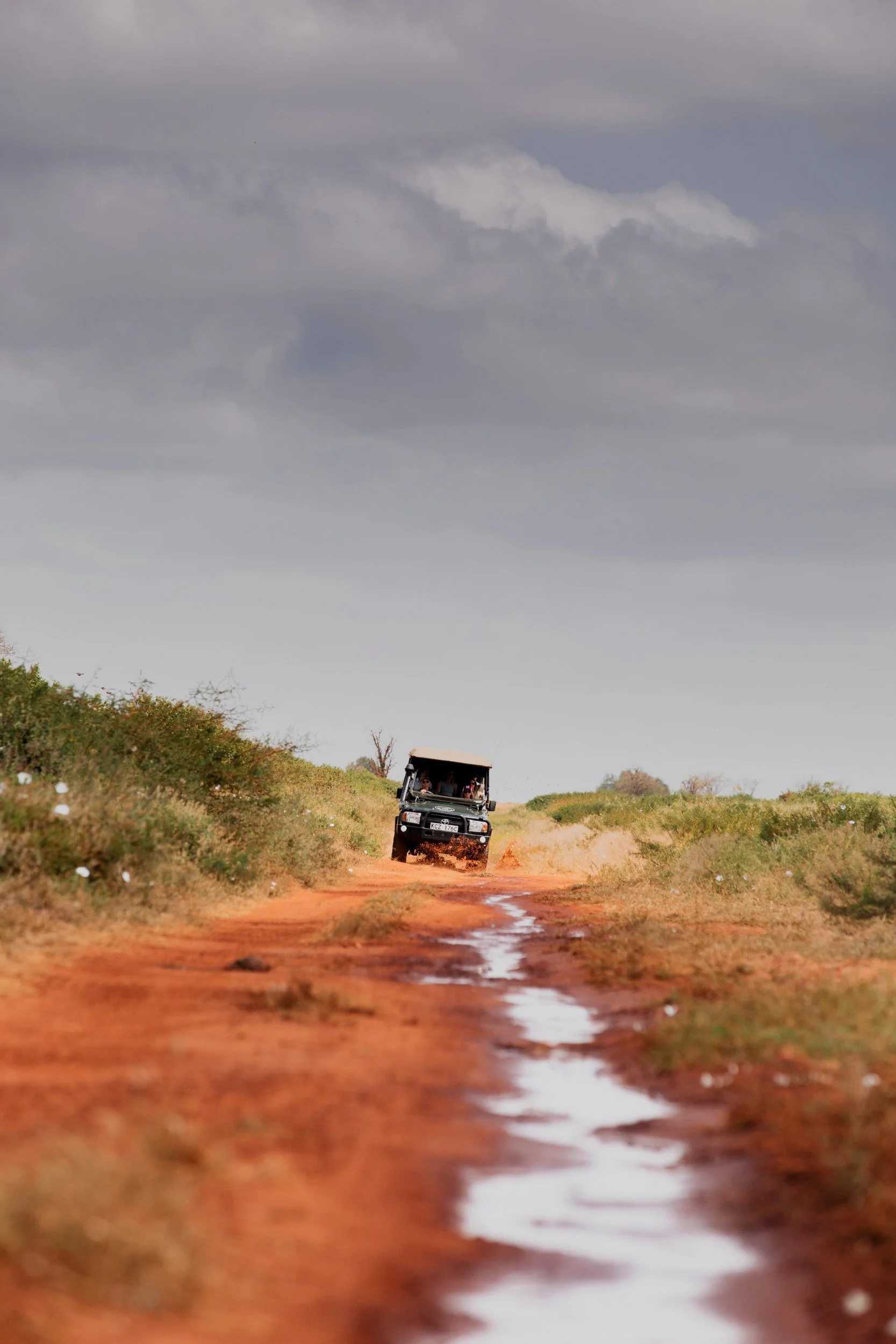 Private Yoga safari at Galdessa Camp on the Galana River, Tsavo East, Kenya, February 2024. Day seven with Wildlife & Yoga