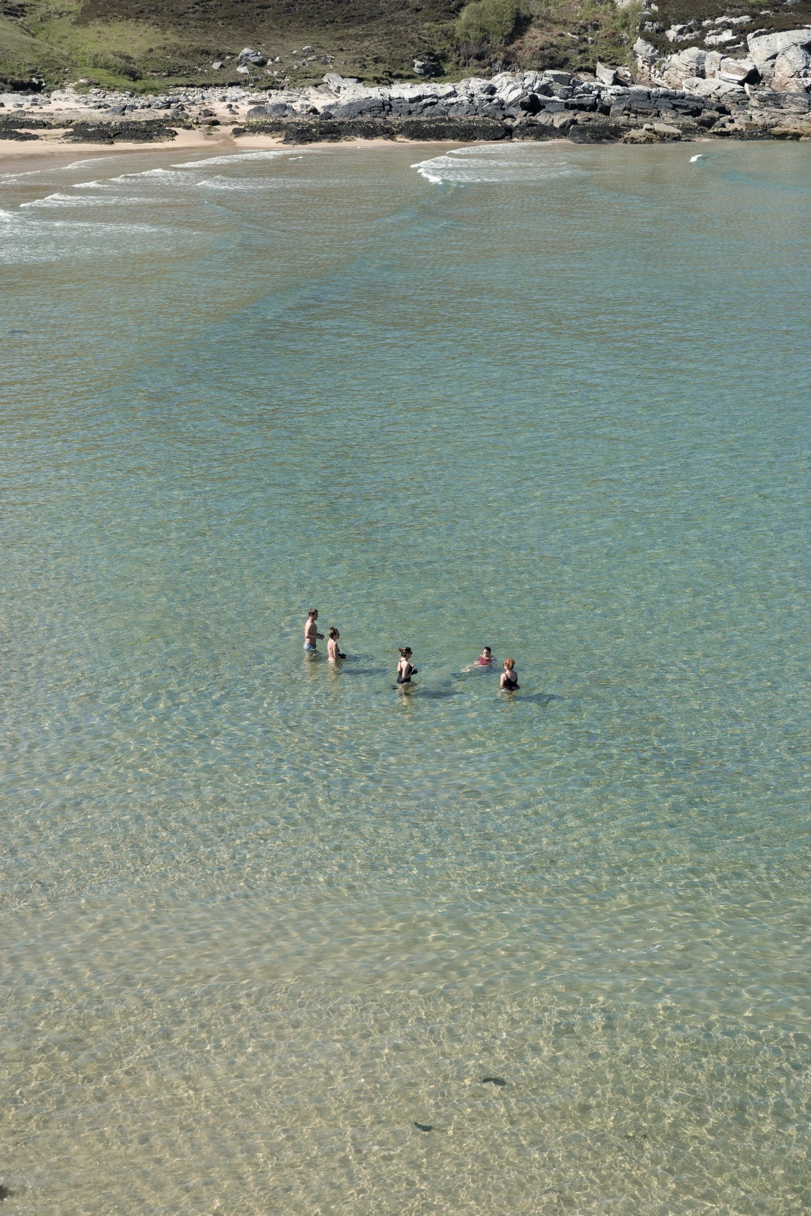 wild swimming on retreat
