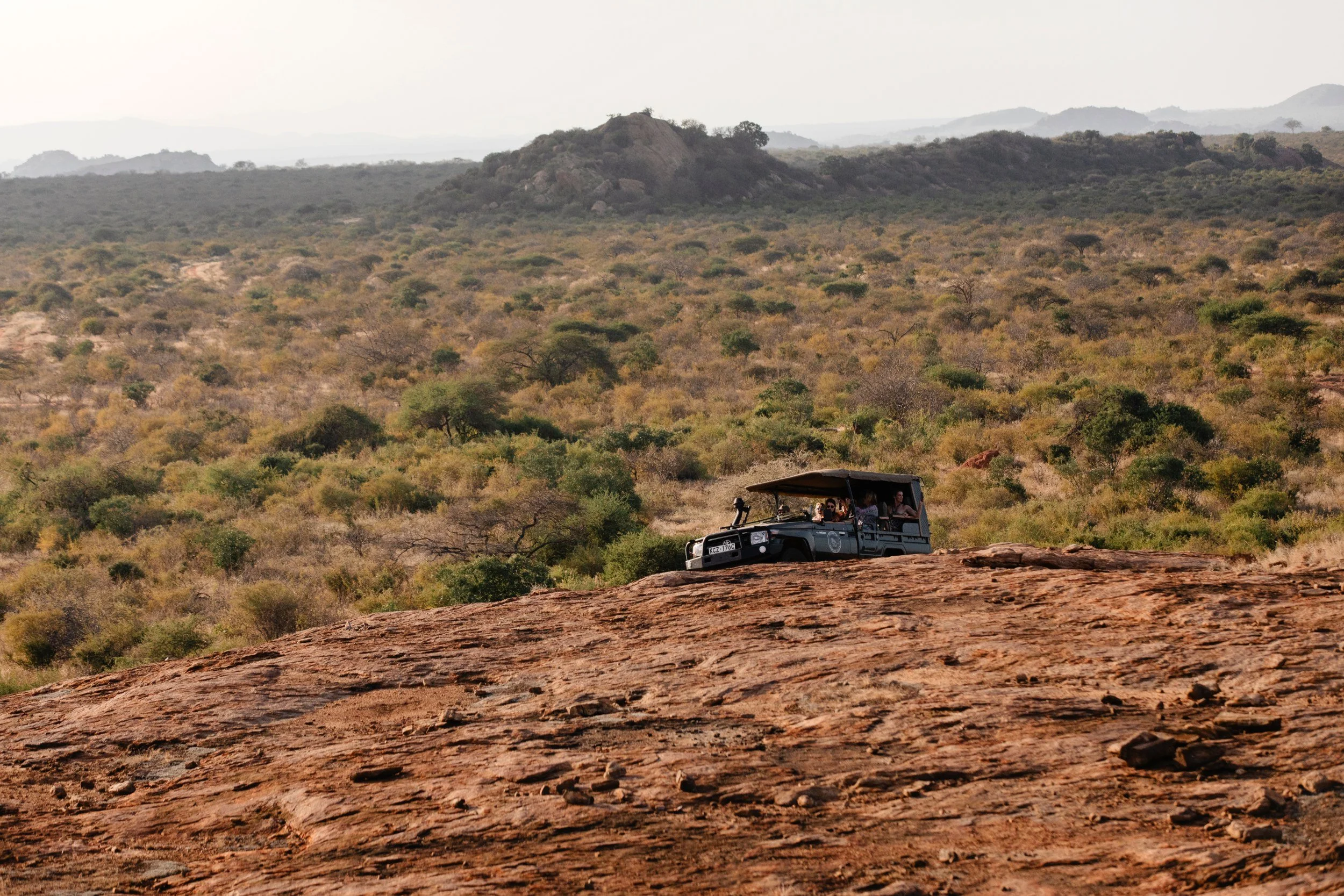 Private Yoga safari at Galdessa Camp on the Galana River, Tsavo East, Kenya, February 2024. Day eight with Wildlife & Yoga
