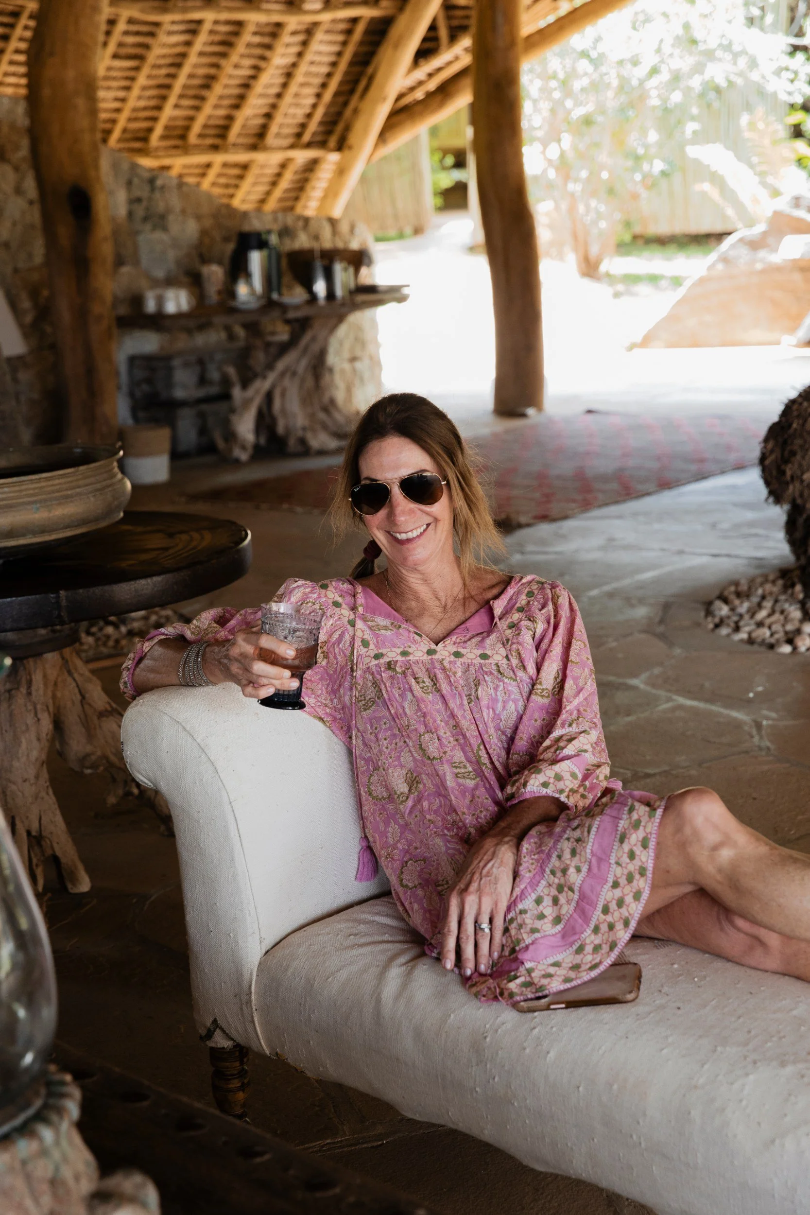 Private Yoga safari at Galdessa Camp on the Galana River, Tsavo East, Kenya, February 2024. Day seven with Wildlife & Yoga
