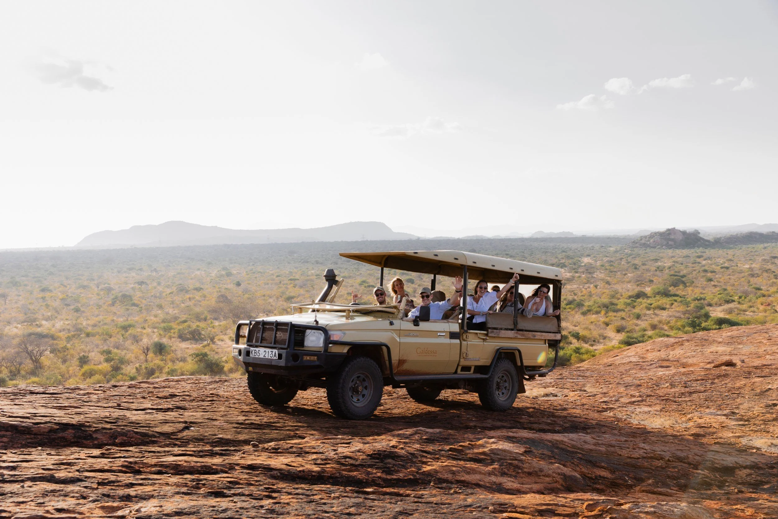 Private Yoga safari at Galdessa Camp on the Galana River, Tsavo East, Kenya, February 2024. Day eight with Wildlife & Yoga