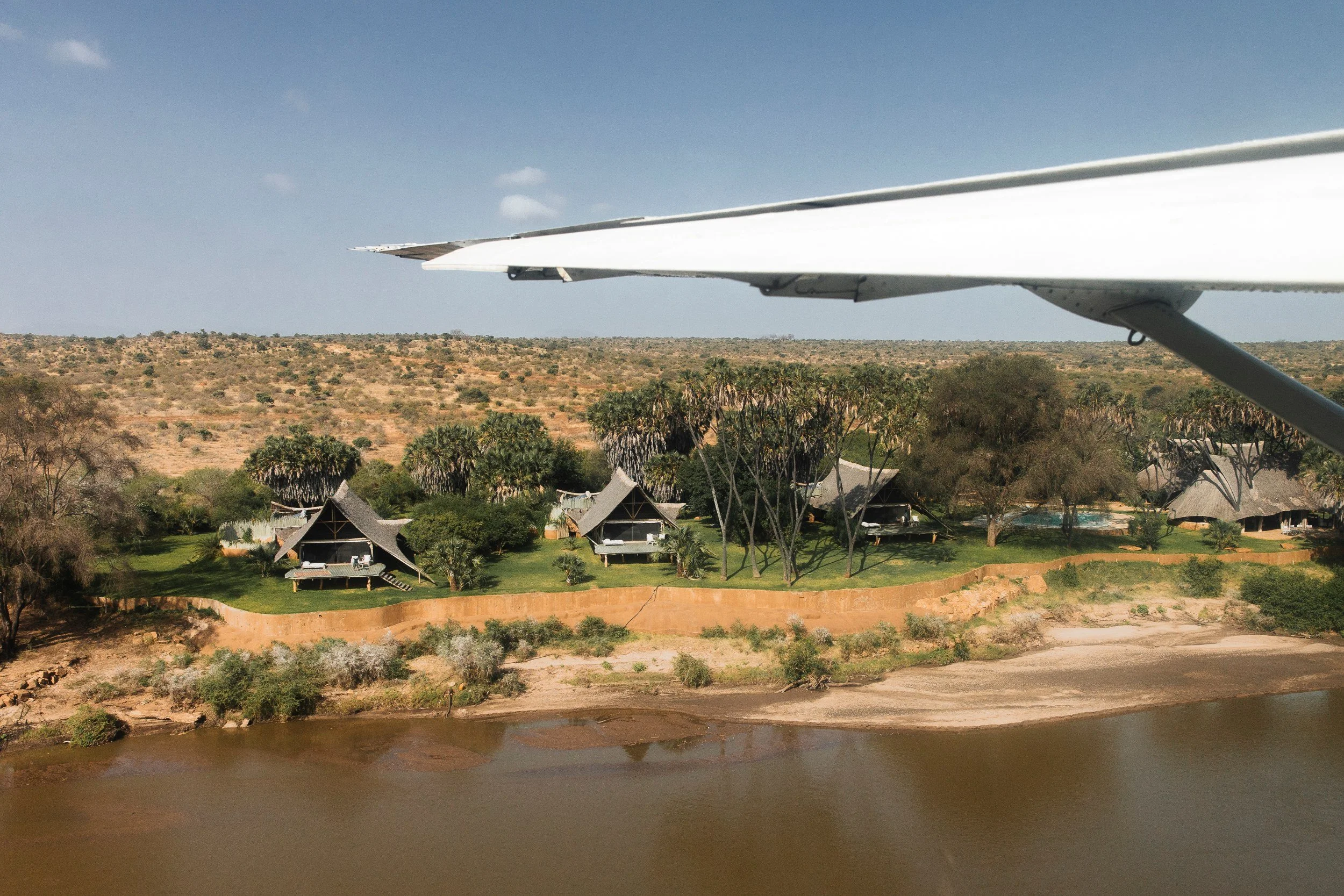 Private Yoga safari at Galdessa Camp on the Galana River, Tsavo East, Kenya, February 2024. Day nine with Wildlife & Yoga