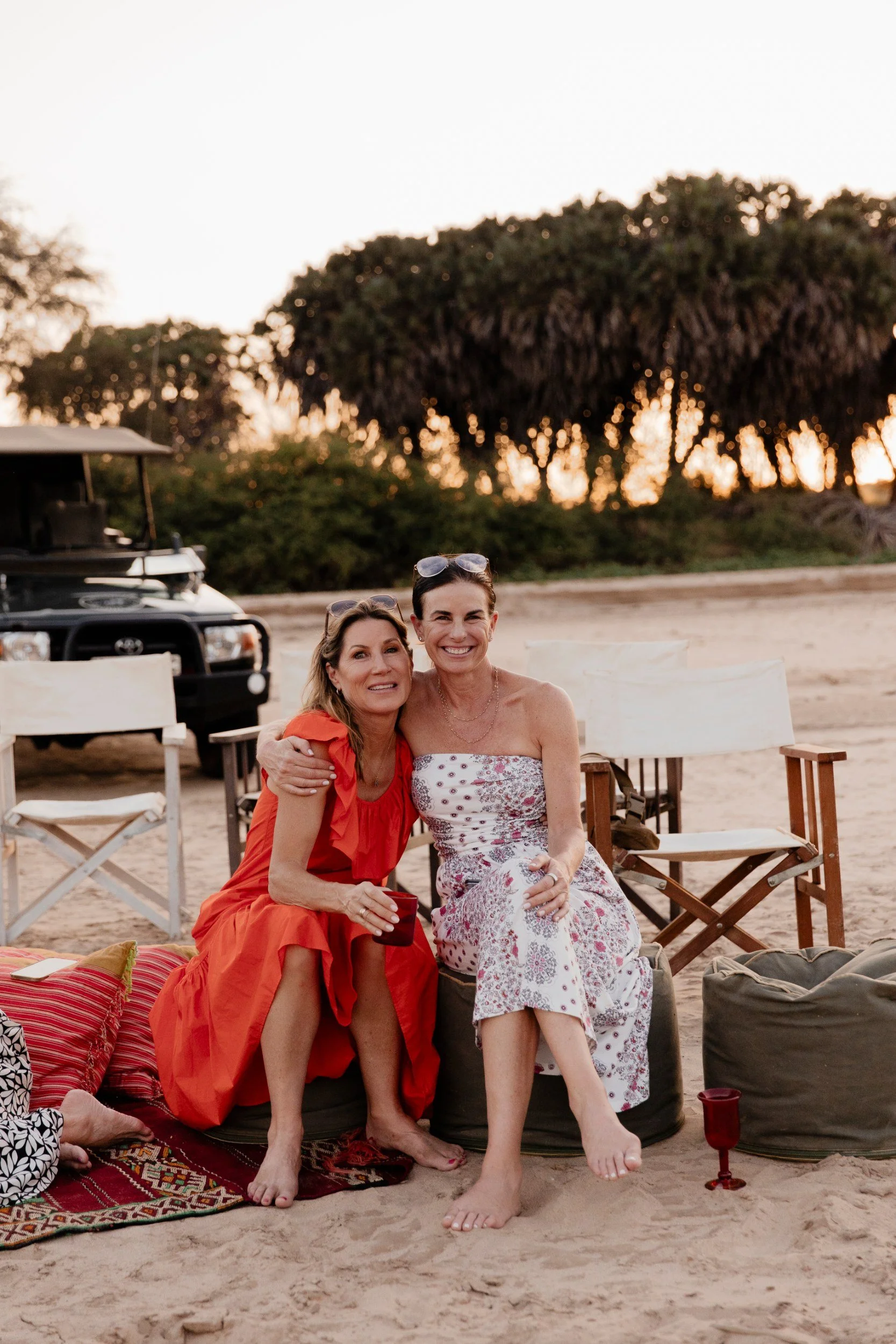 Private Yoga safari at Galdessa Camp on the Galana River, Tsavo East, Kenya, February 2024. Day seven with Wildlife & Yoga