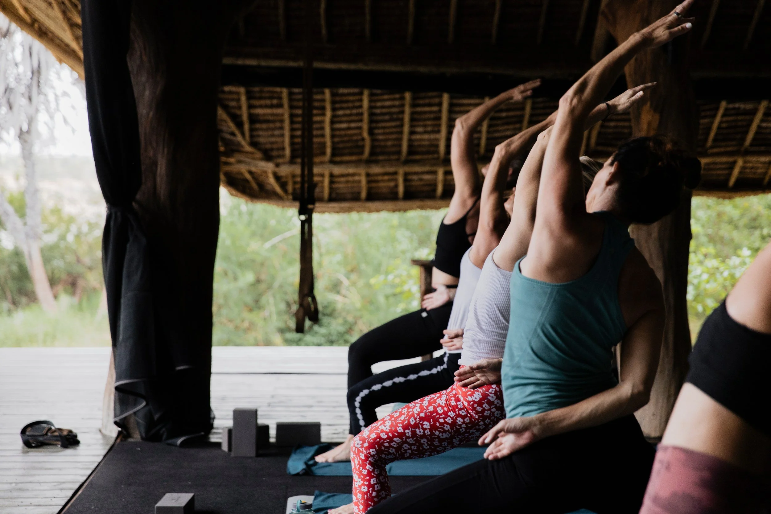 Private Yoga safari at Galdessa Camp on the Galana River, Tsavo East, Kenya, February 2024. Day seven with Wildlife & Yoga