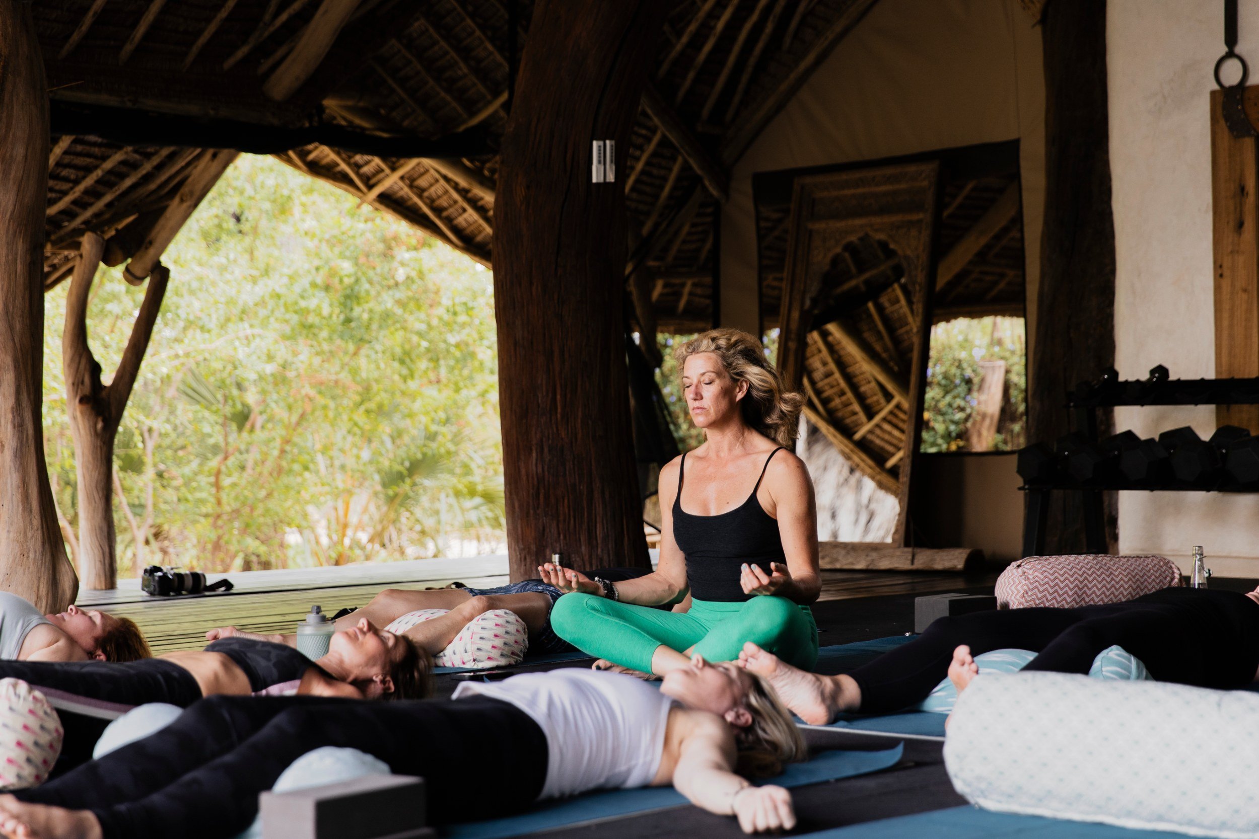 Private Yoga safari at Galdessa Camp on the Galana River, Tsavo East, Kenya, February 2024. Day eight with Wildlife & Yoga