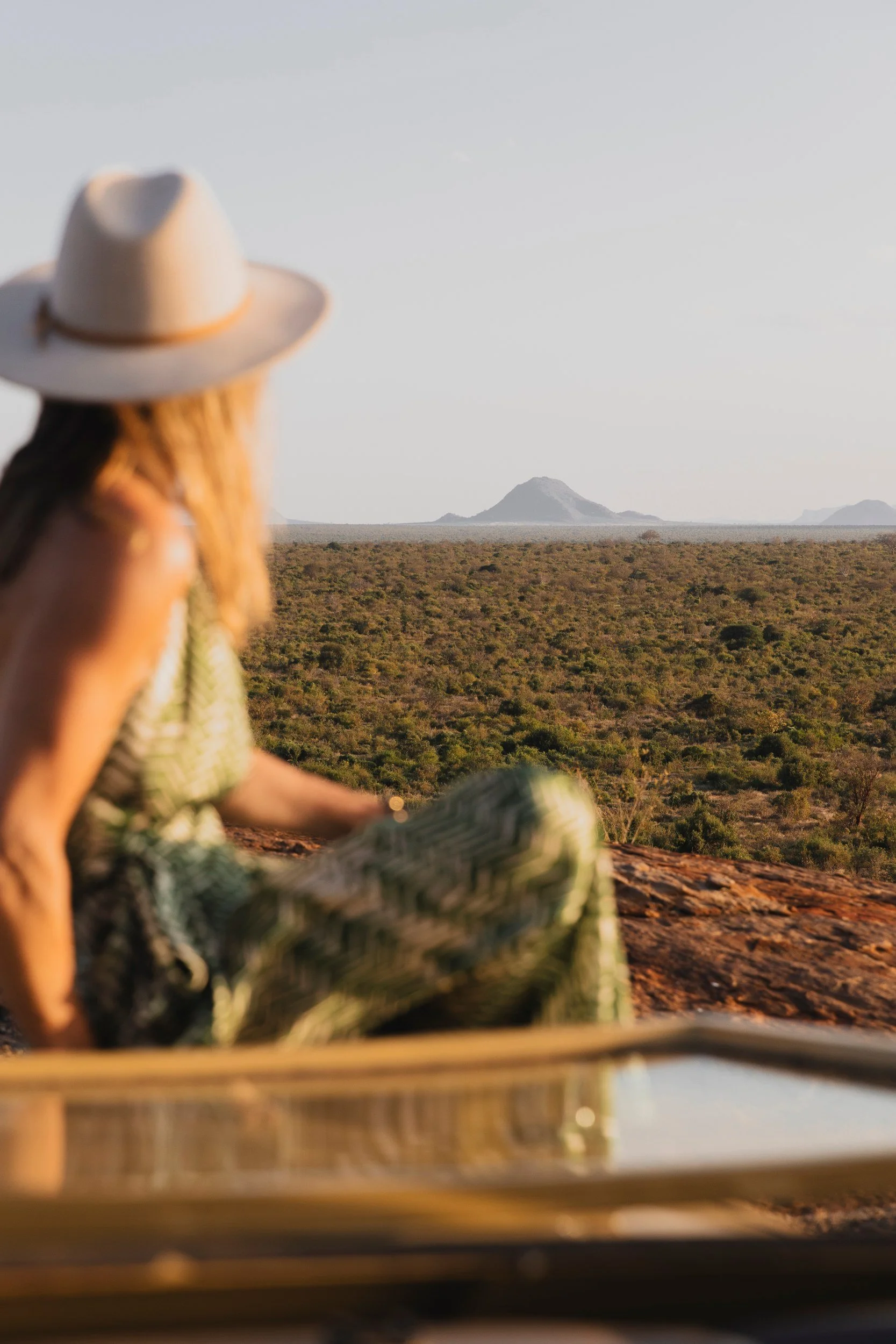 Private Yoga safari at Galdessa Camp on the Galana River, Tsavo East, Kenya, February 2024. Day eight with Wildlife & Yoga