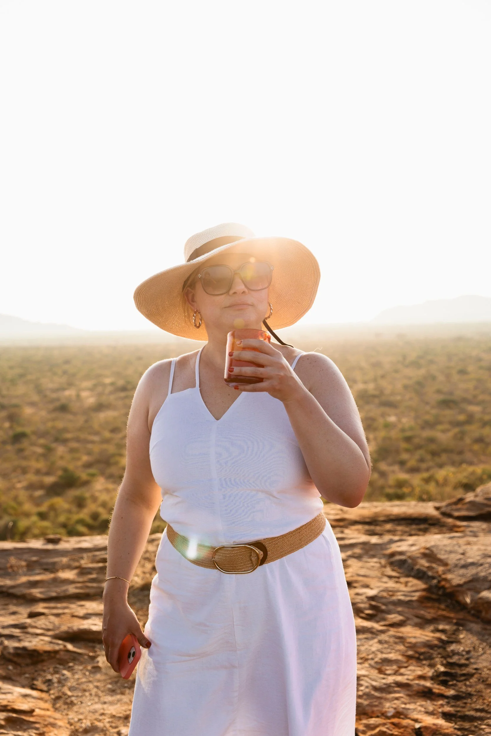 Private Yoga safari at Galdessa Camp on the Galana River, Tsavo East, Kenya, February 2024. Day eight with Wildlife & Yoga
