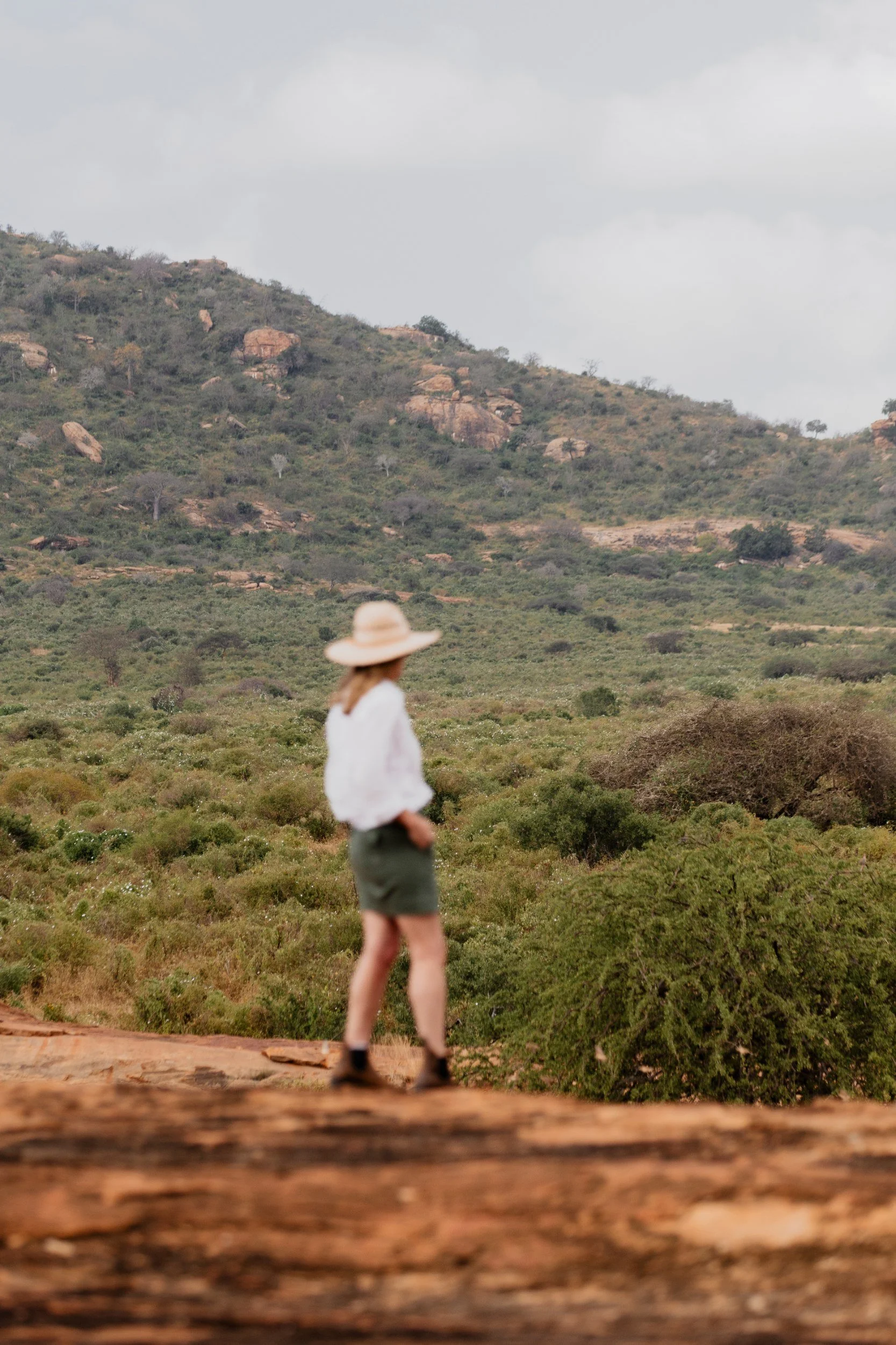 Private Yoga safari at Galdessa Camp on the Galana River, Tsavo East, Kenya, February 2024. Day seven with Wildlife & Yoga