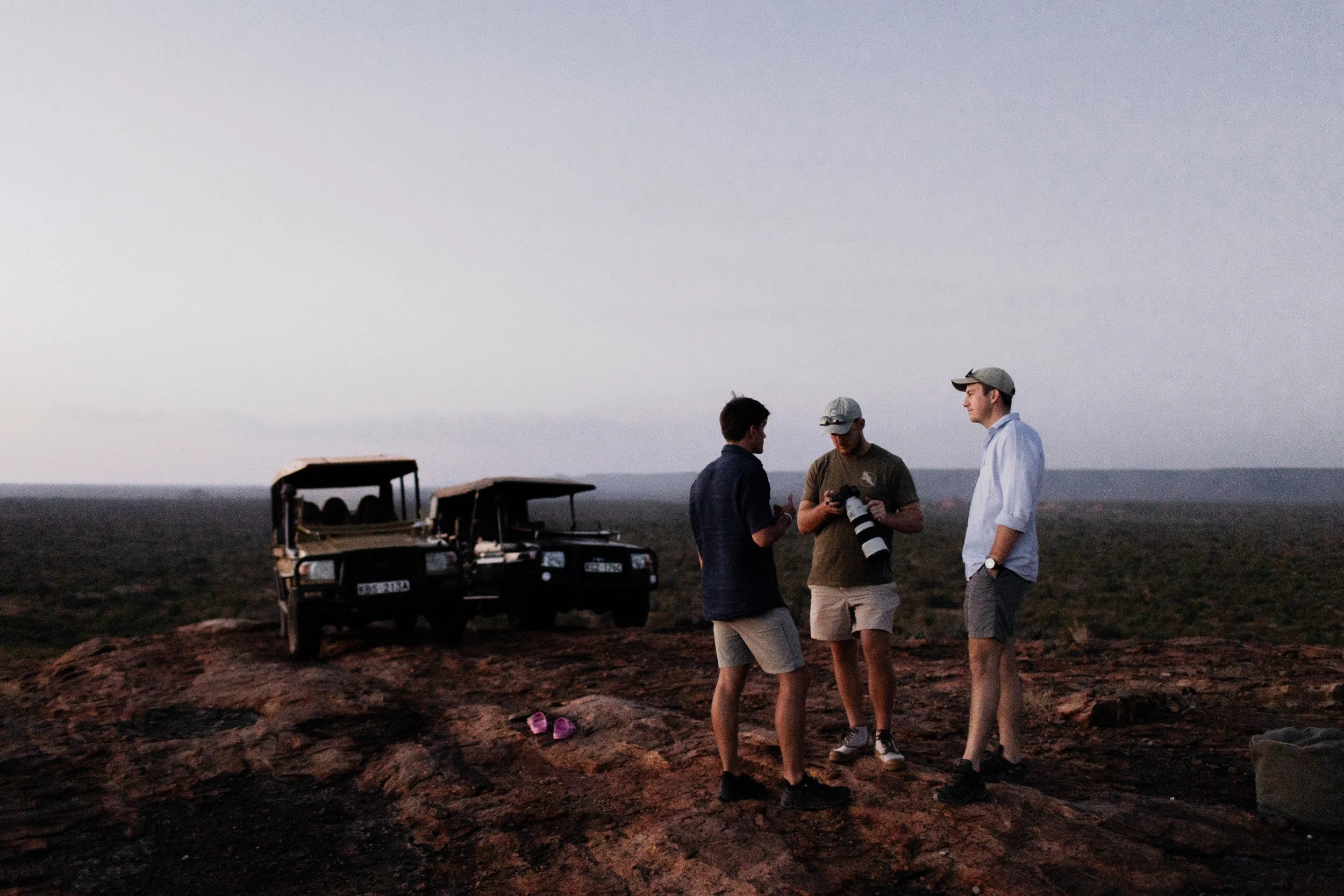 Private Yoga safari at Galdessa Camp on the Galana River, Tsavo East, Kenya, February 2024. Day eight with Wildlife & Yoga