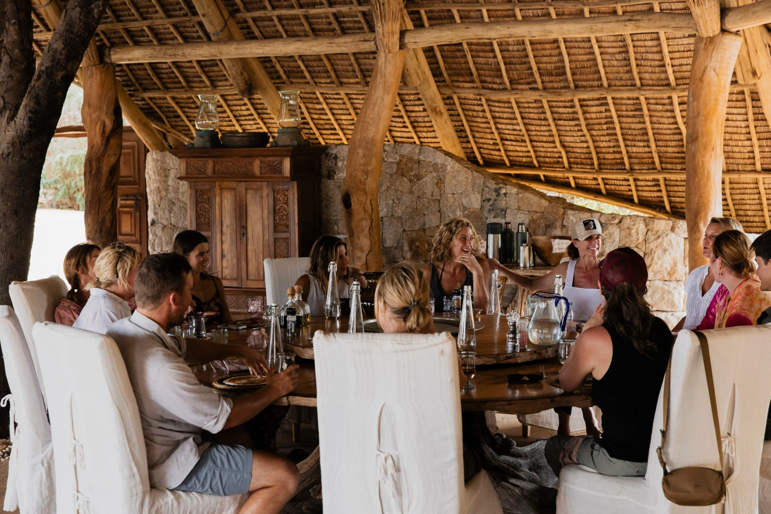 Private Yoga safari at Galdessa Camp on the Galana River, Tsavo East, Kenya, February 2024. Day seven with Wildlife & Yoga