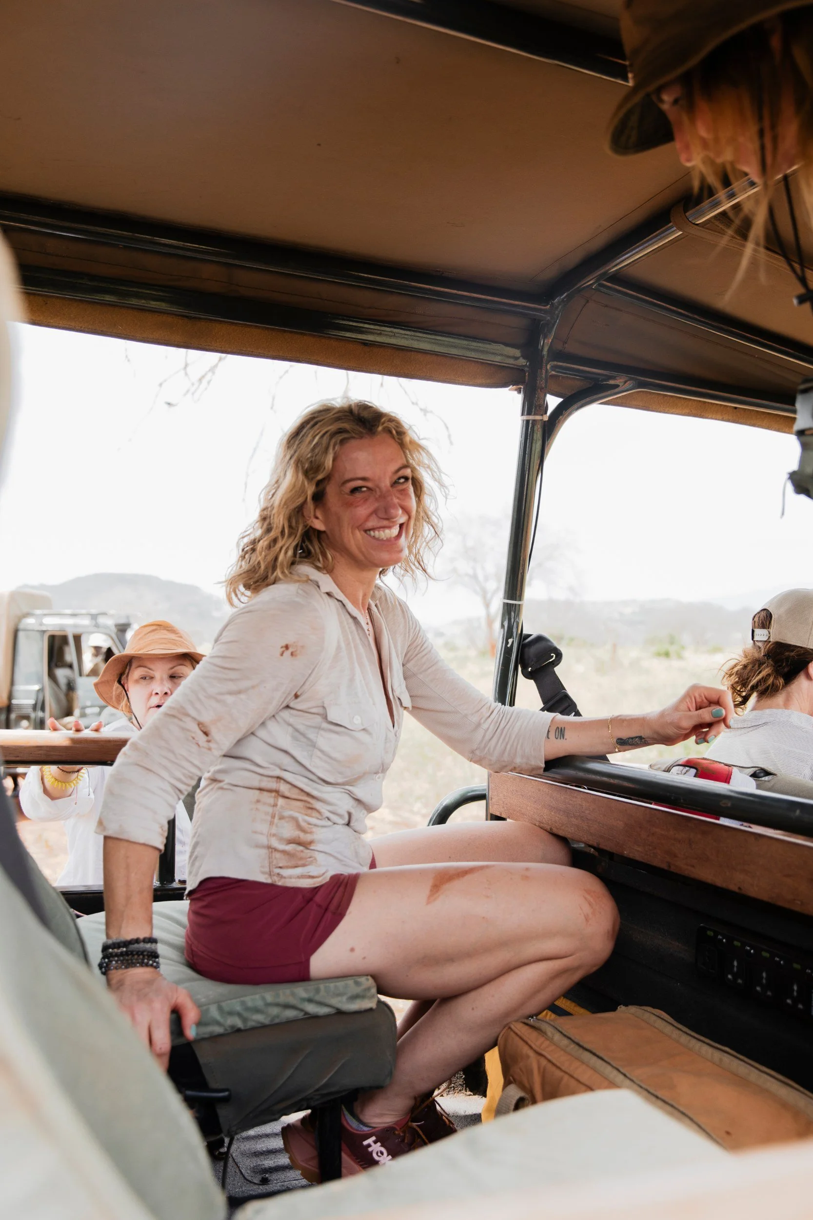 Private Yoga safari at Galdessa Camp on the Galana River, Tsavo East, Kenya, February 2024. Day seven with Wildlife & Yoga