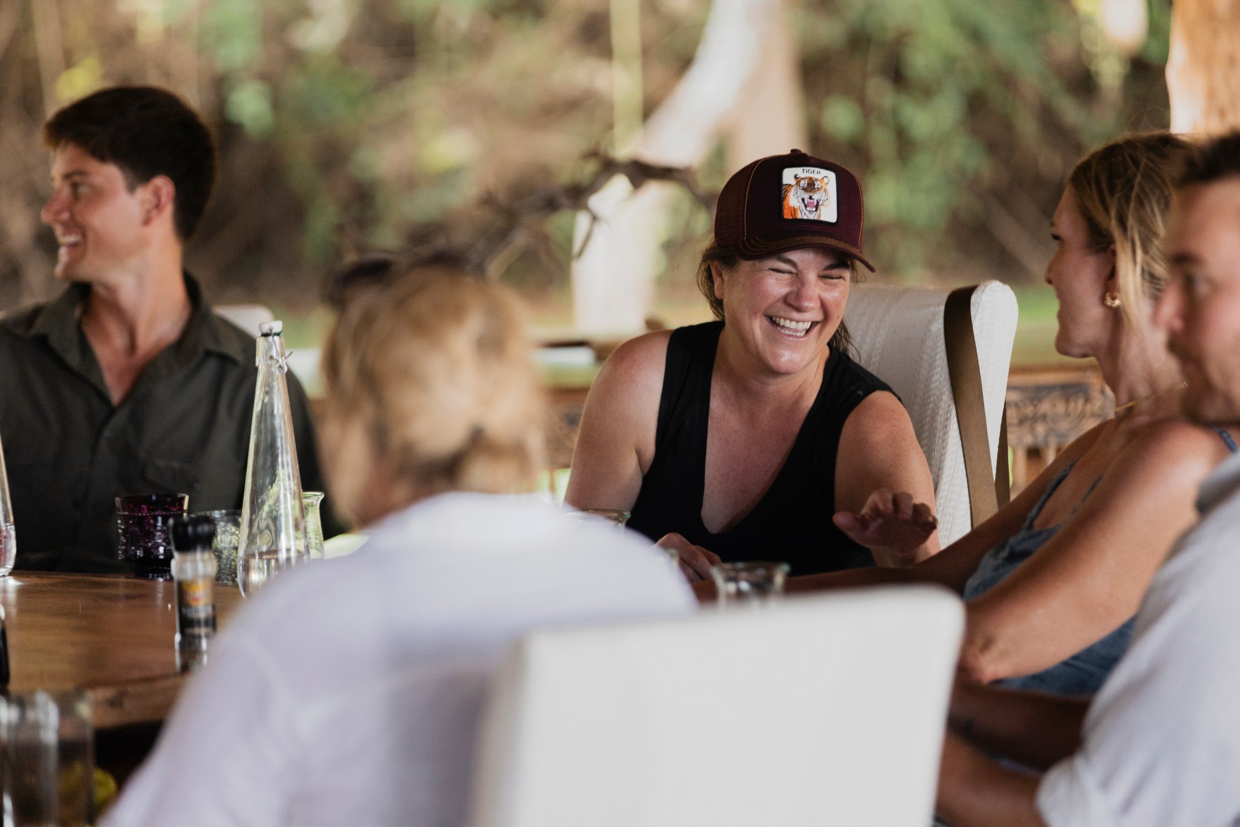 Private Yoga safari at Galdessa Camp on the Galana River, Tsavo East, Kenya, February 2024. Day seven with Wildlife & Yoga
