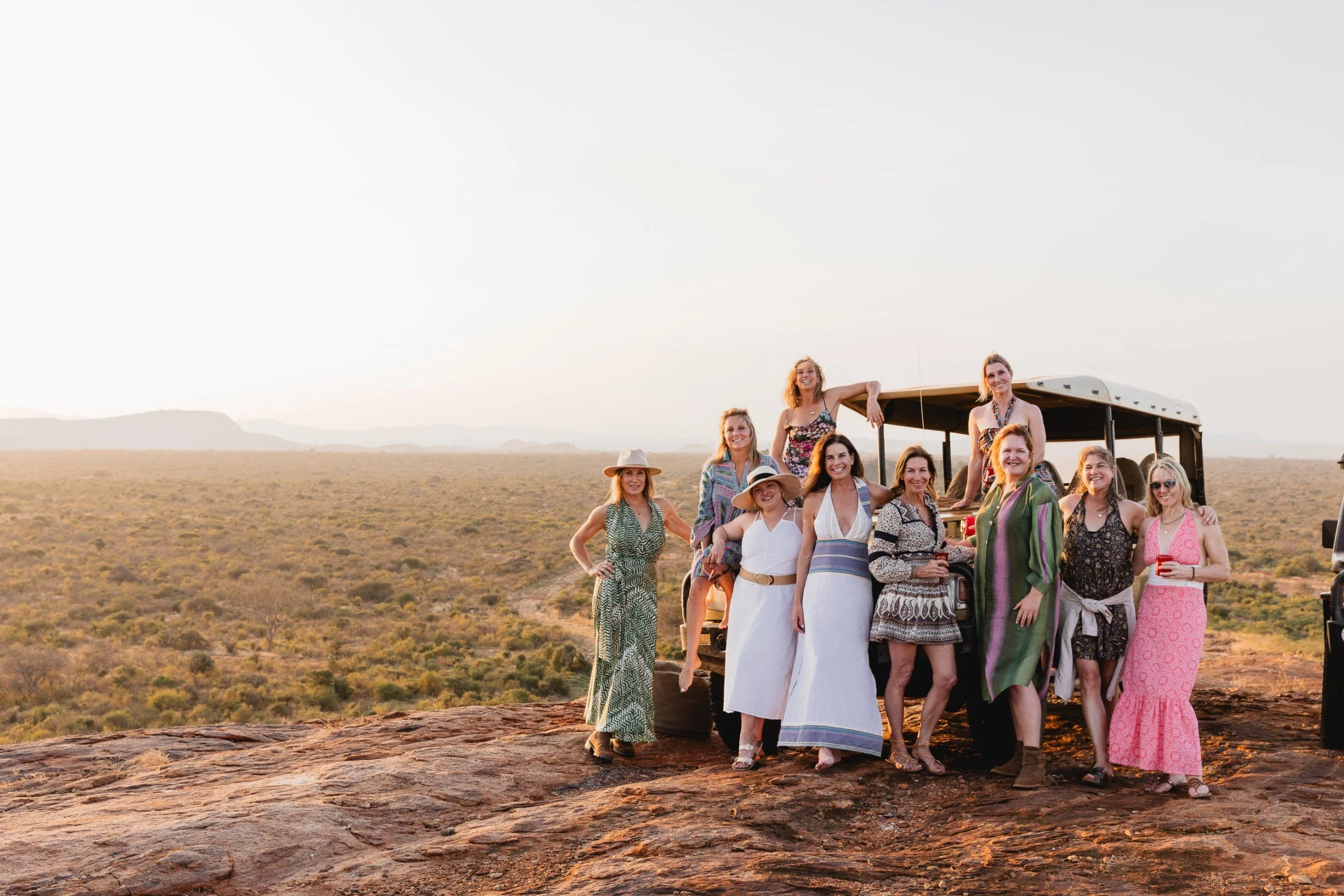 Private Yoga safari at Galdessa Camp on the Galana River, Tsavo East, Kenya, February 2024. Day eight with Wildlife & Yoga