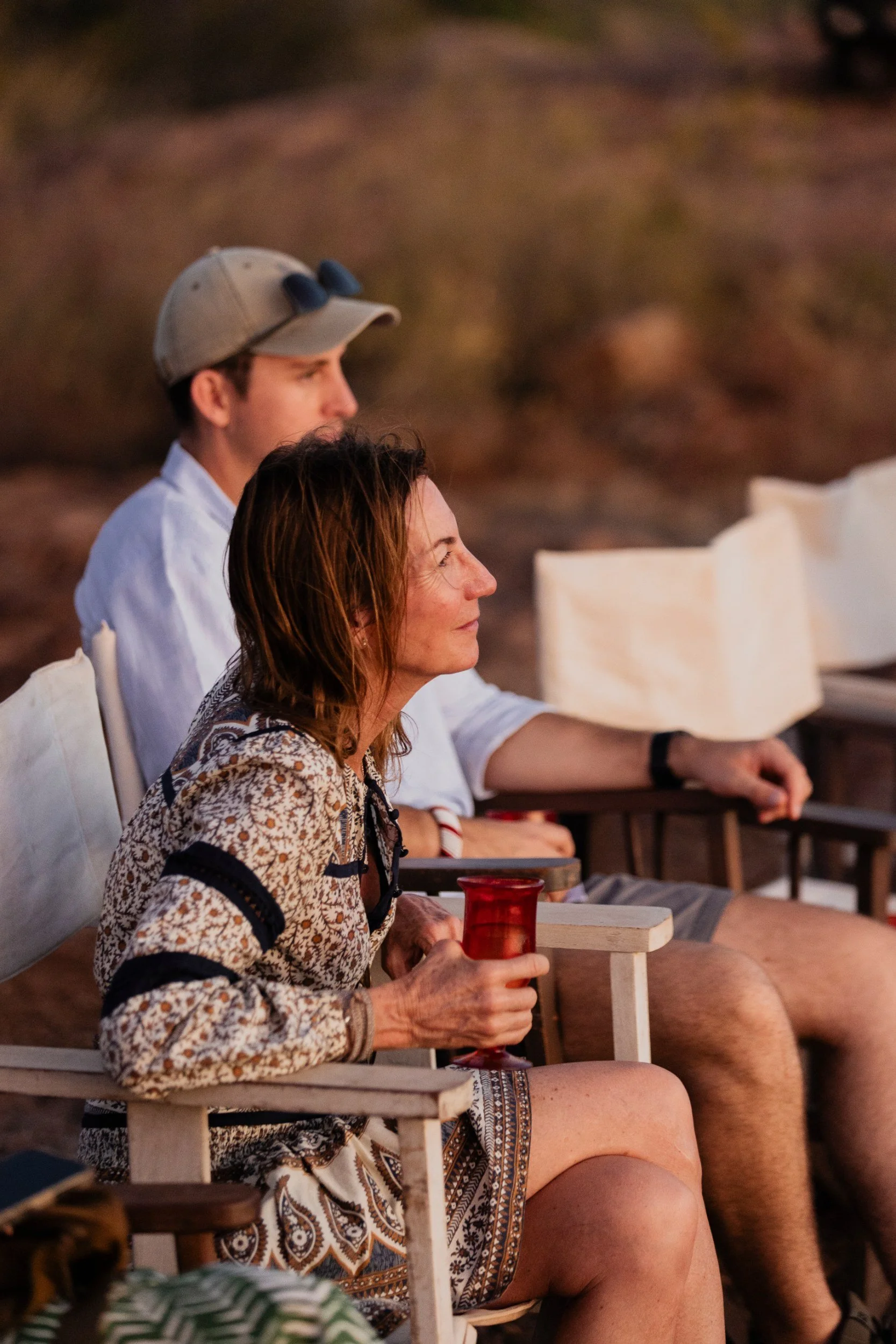 Private Yoga safari at Galdessa Camp on the Galana River, Tsavo East, Kenya, February 2024. Day eight with Wildlife & Yoga