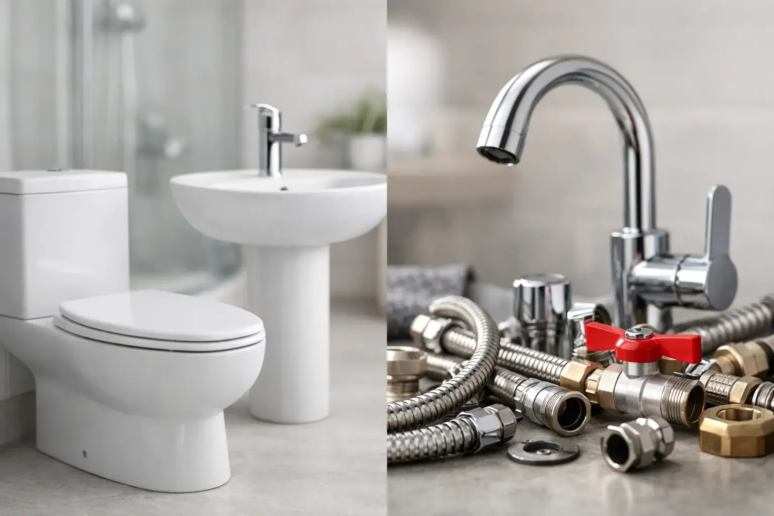 Difference Between Sanitary Ware and Fittings