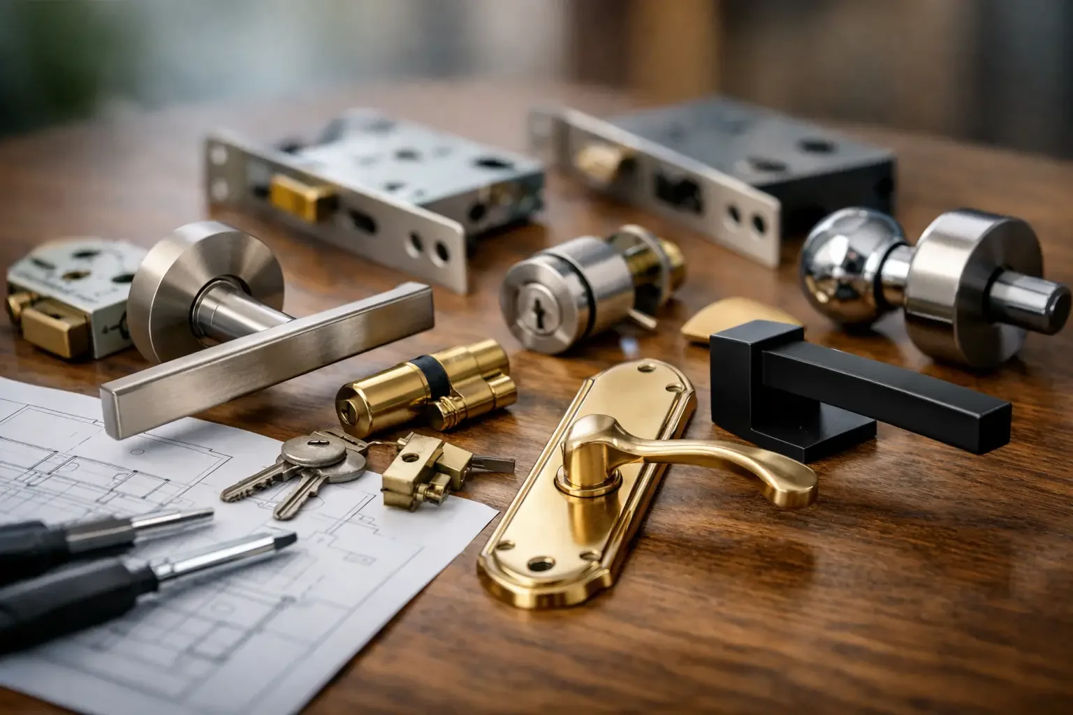 Choosing Door Handles and Locking Mechanism