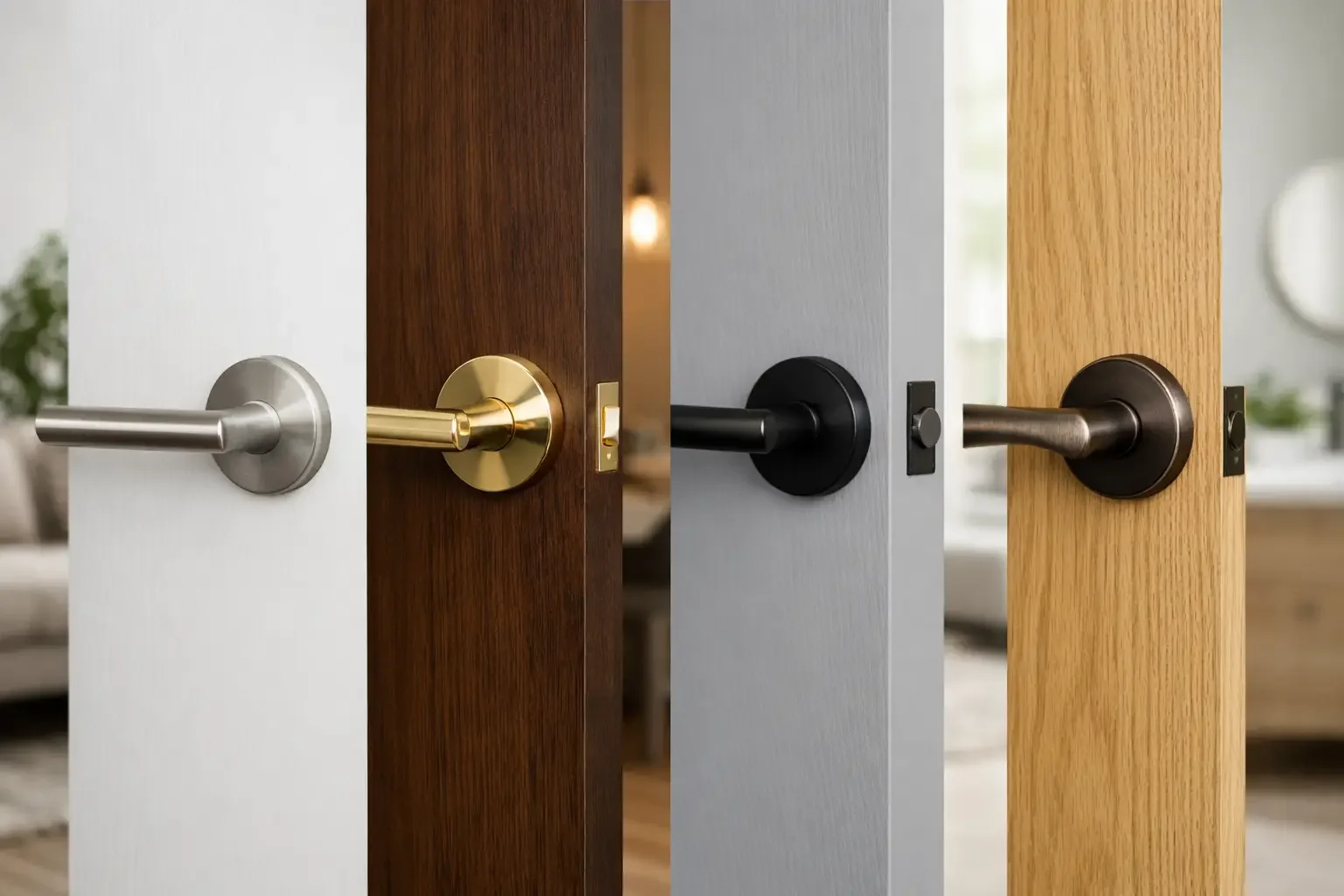 Best Door Handle Finishes for Every Space