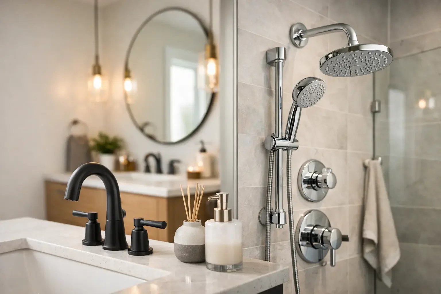 How to Match Bathroom Fixtures With Confidence
