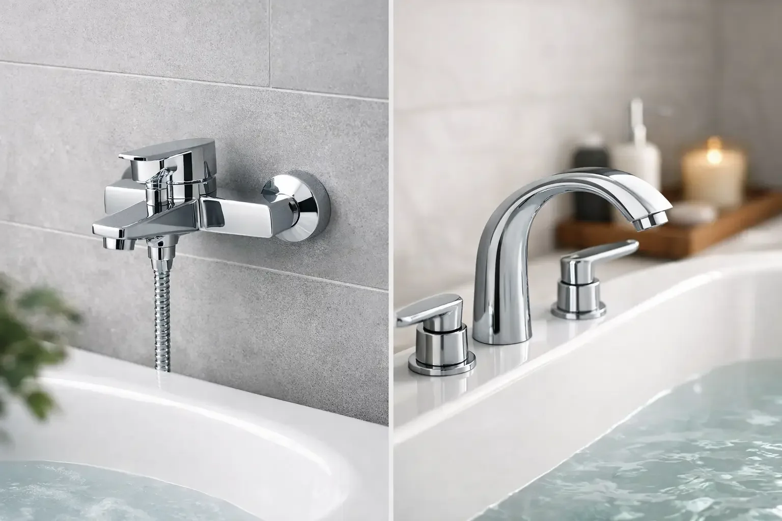 Wall Mixer vs Deck Mixer: Which Fits Your Bath?