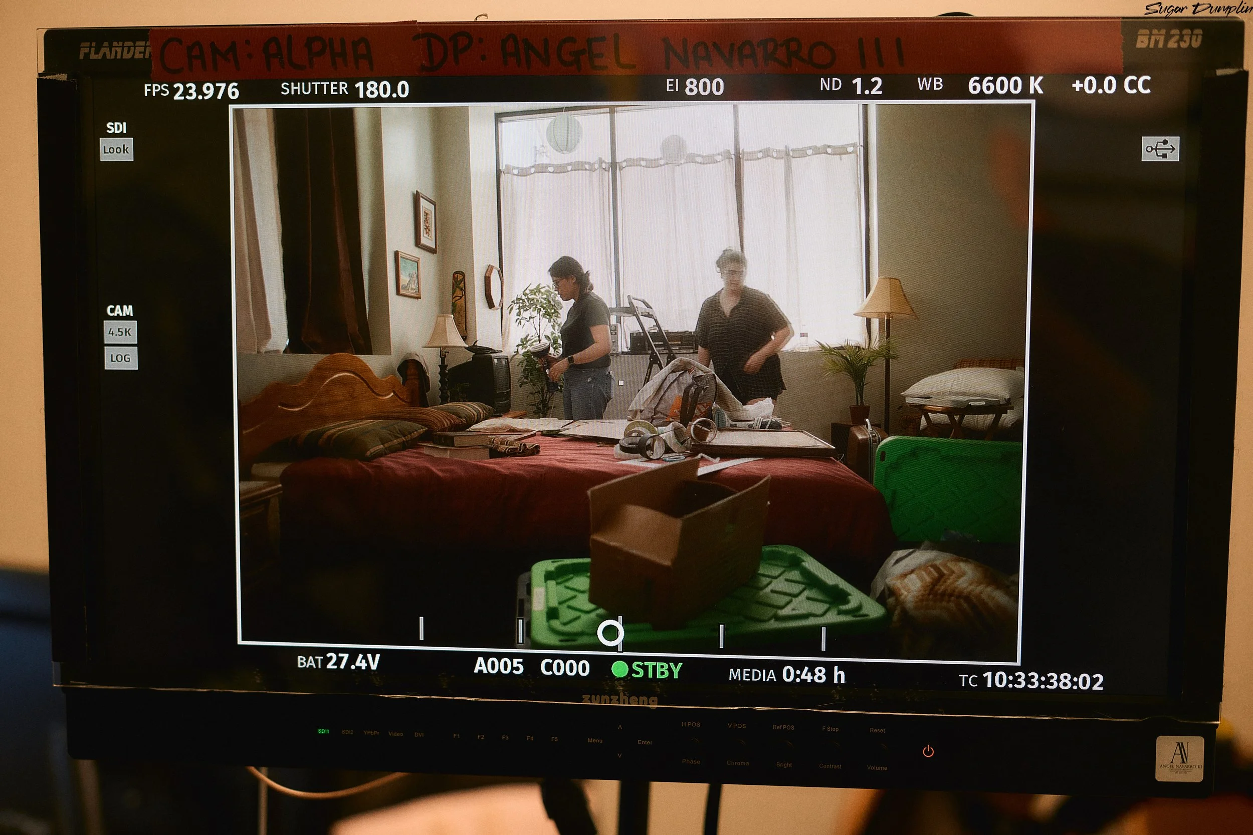 BTS of Sugar Dump in a short film. 