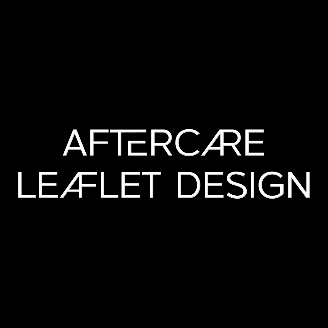 Aftercare Leaflet Design