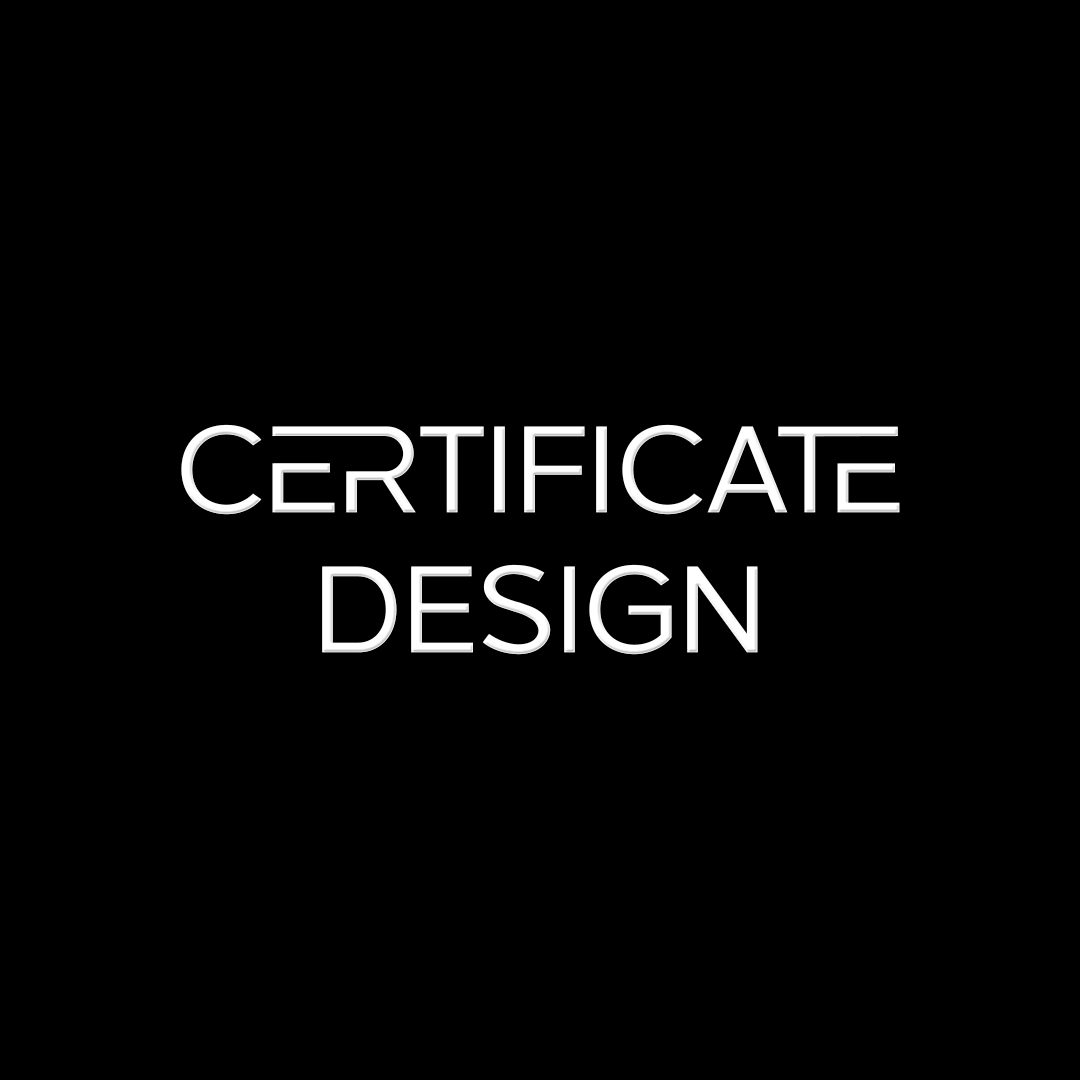Certificate Design