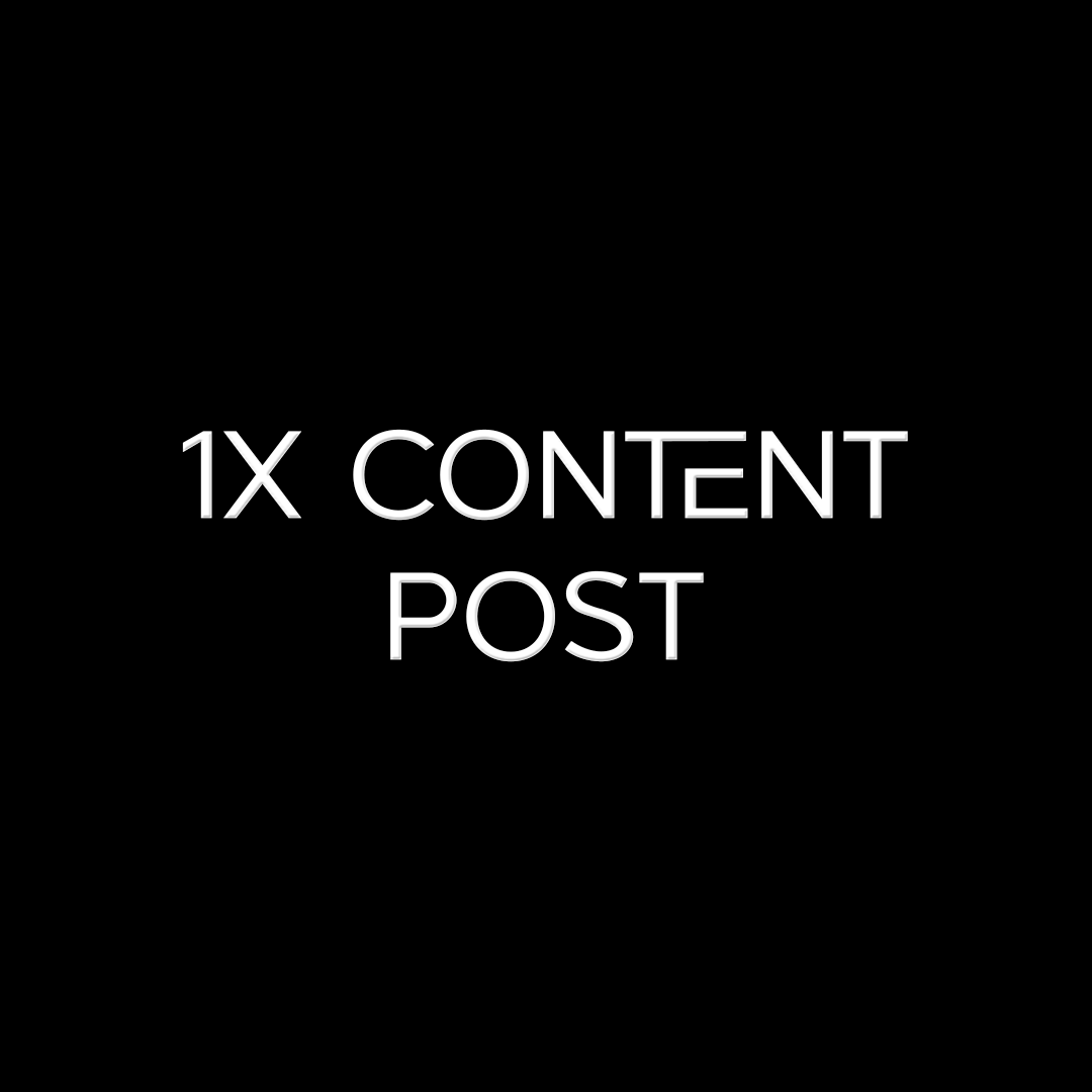 1X Content Post