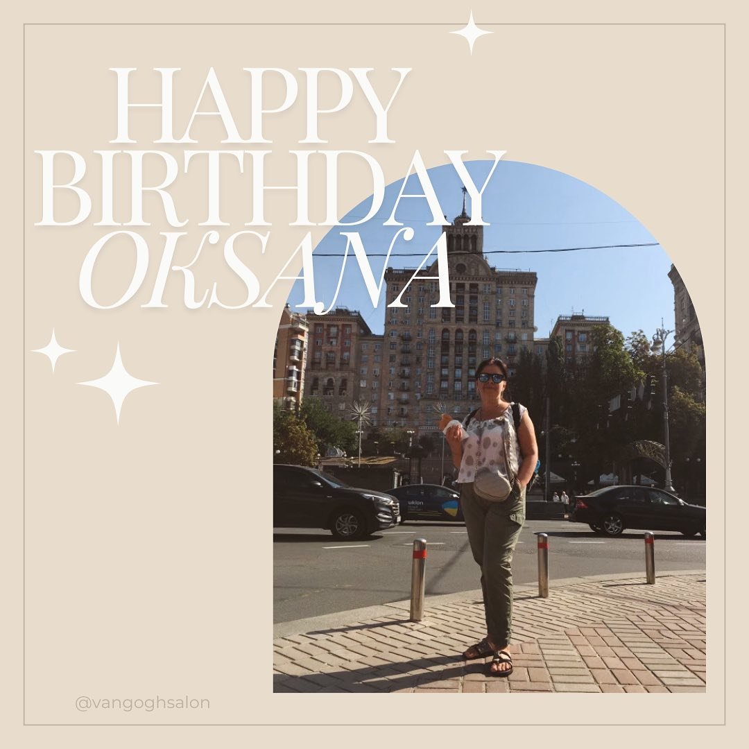 Happy Birthday Oksana! 🤍