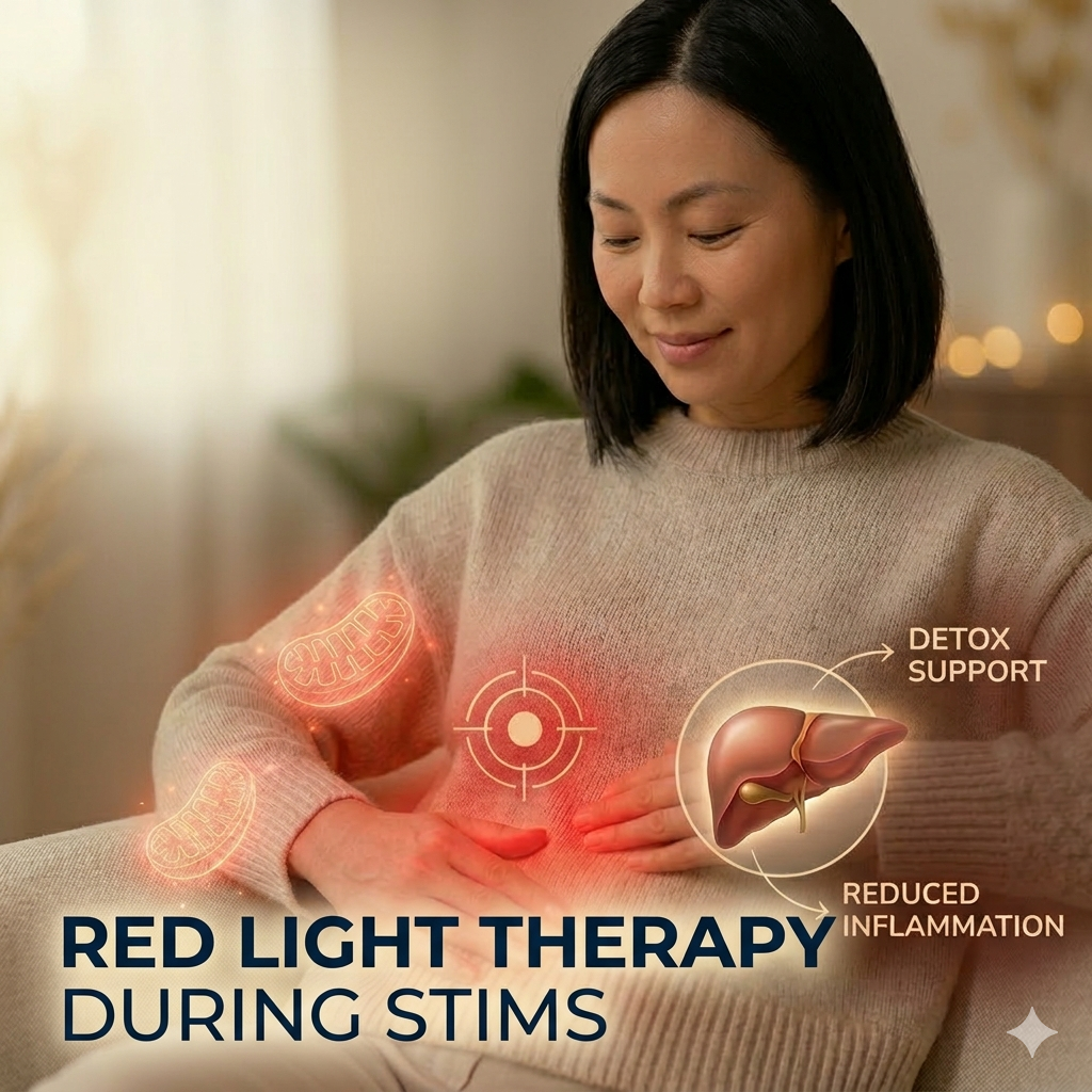 Red Light Therapy During Stims