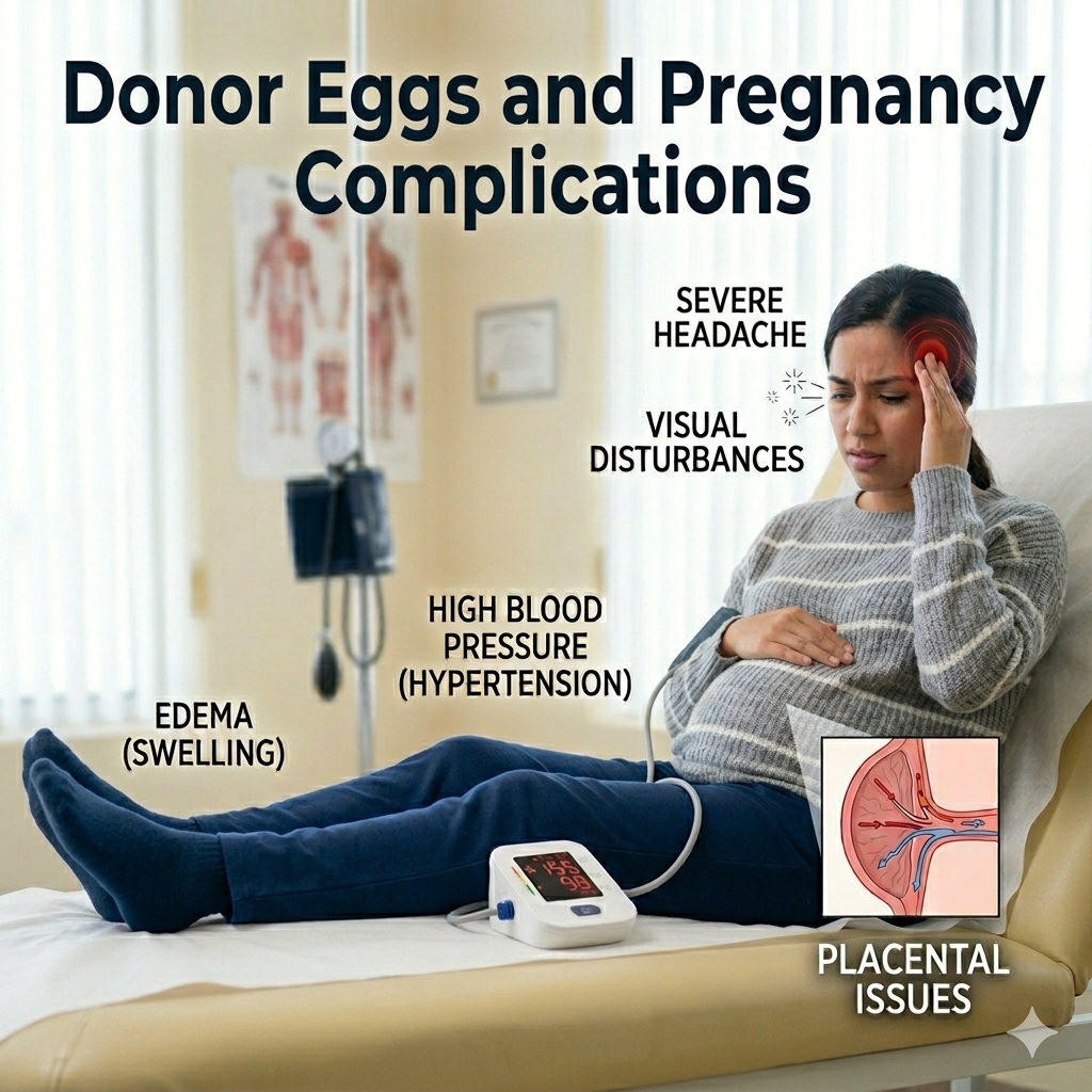 Donor Eggs and Increased Pregnancy Complications