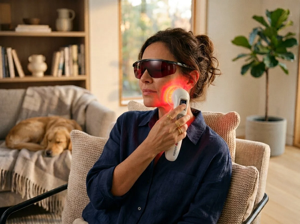 Red Light Therapy for TMJ 