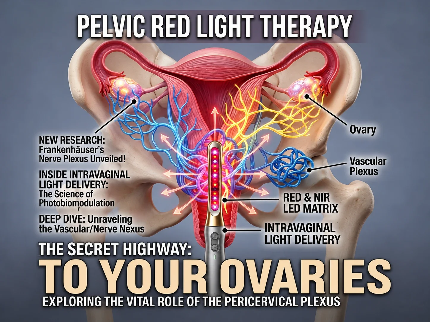 Pelvic Red Light Therapy and Fertility: What's Really Happening Inside Your Body