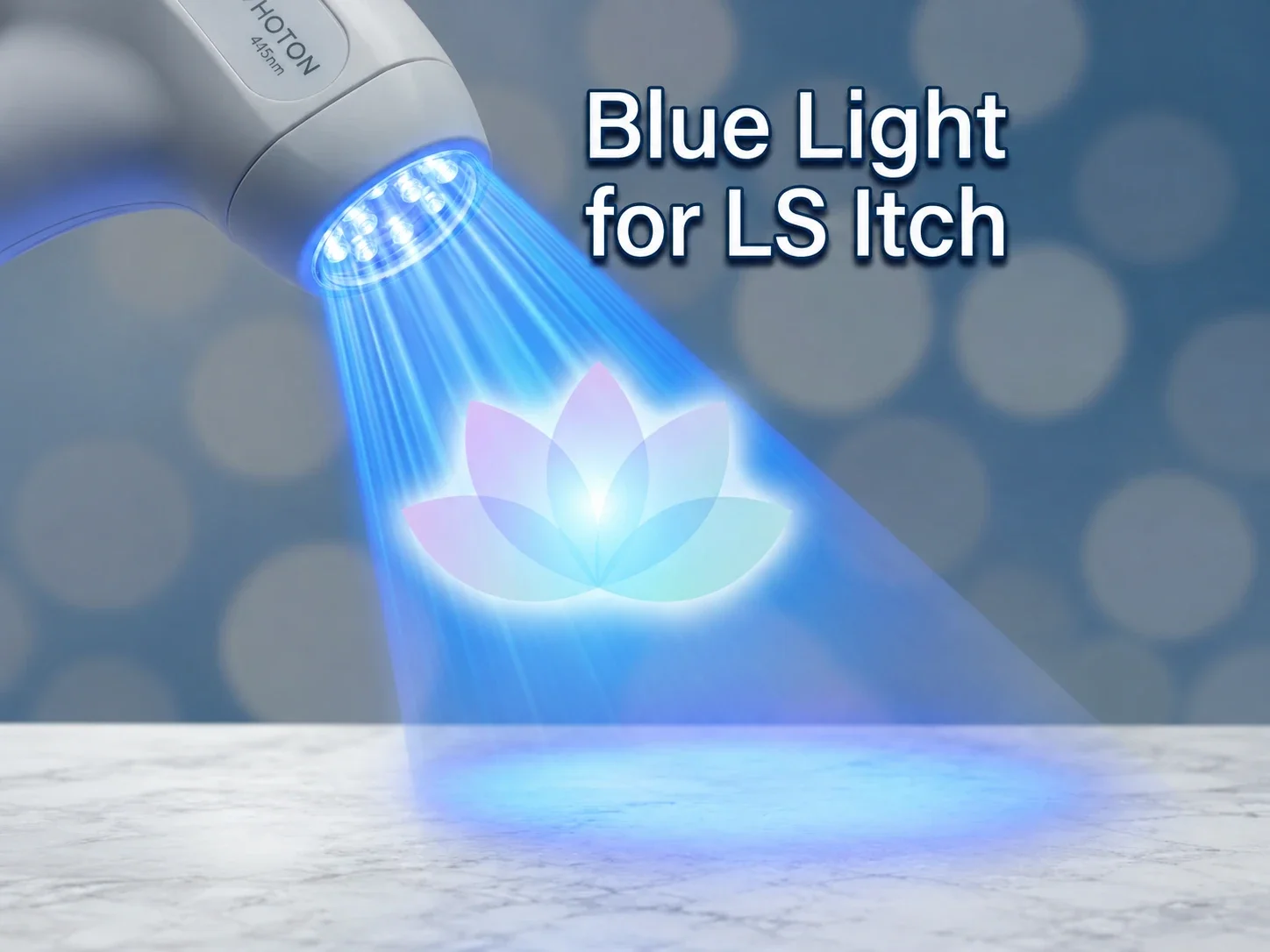 How to Stop Lichen Sclerosus Itching: Red and Blue Light Therapy at Home