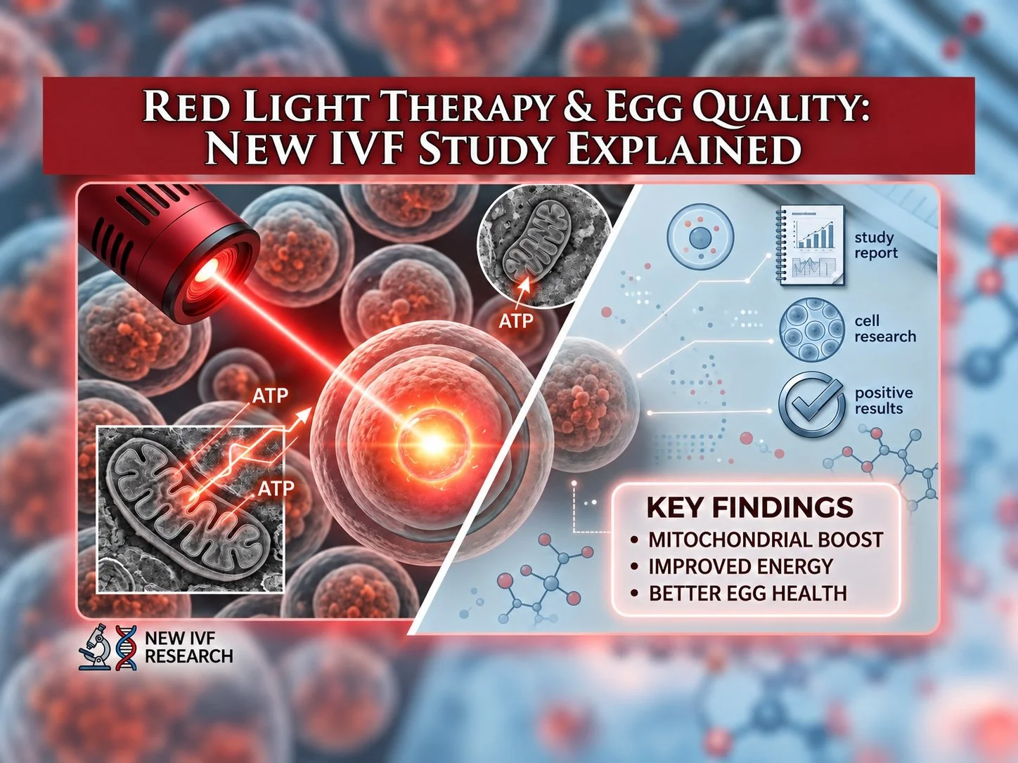 Red Light Therapy and Egg Quality: New IVF Study 